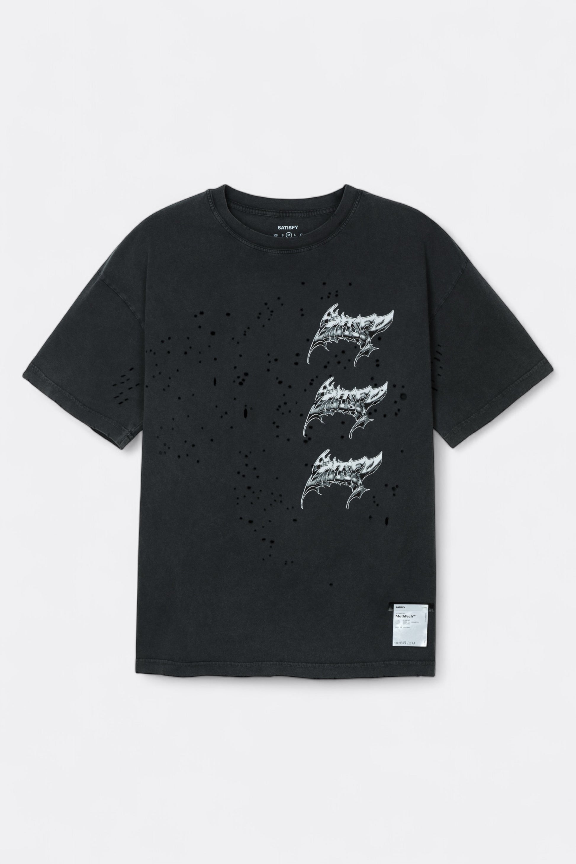Satisfy - MothTech™ T-Shirt (Aged Black)