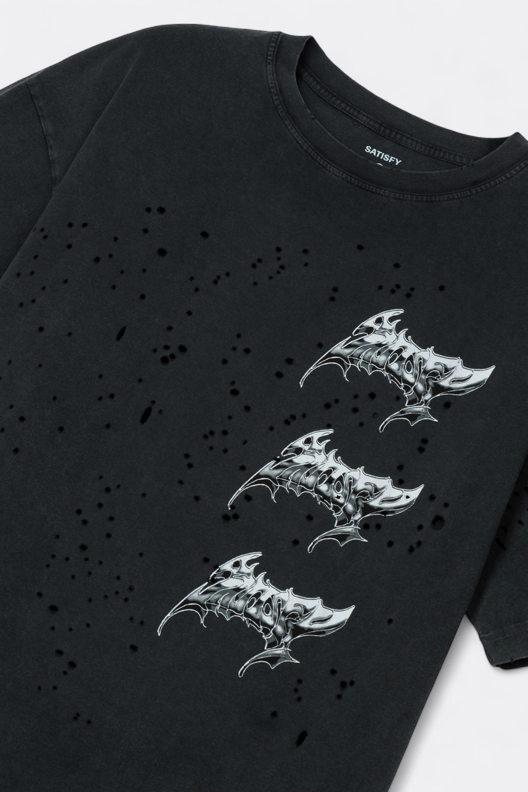 Satisfy - MothTech™ T-Shirt (Aged Black)
