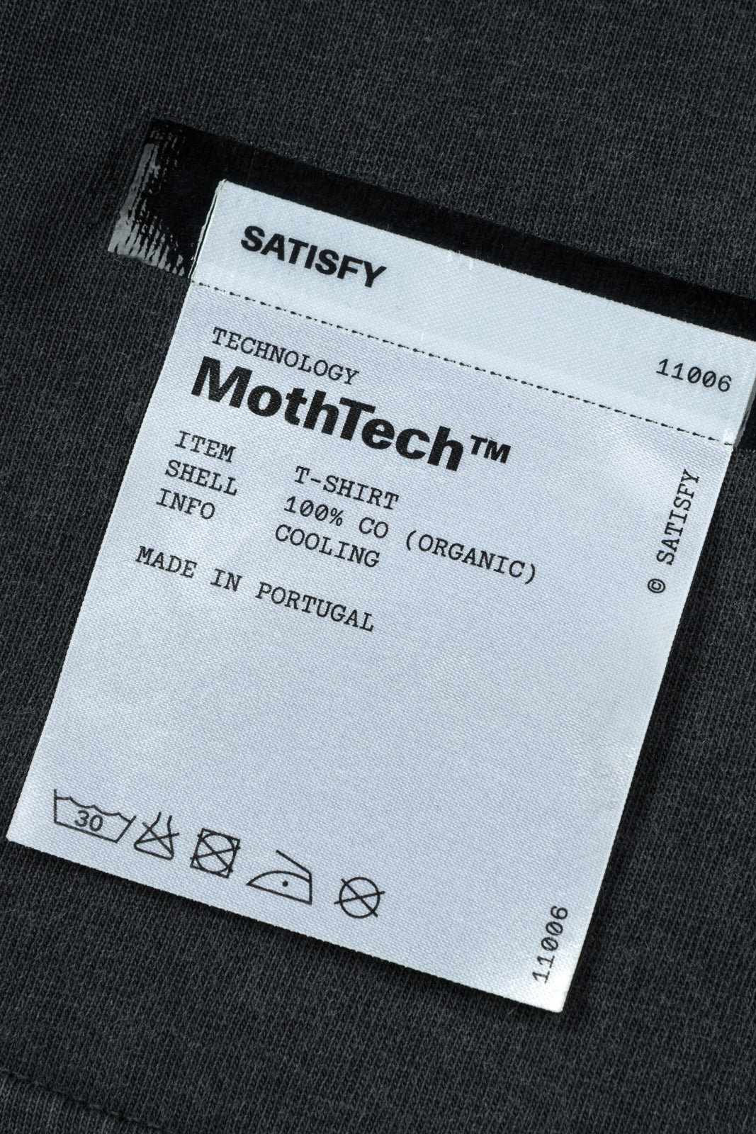 Satisfy - MothTech™ T-Shirt (Aged Black)