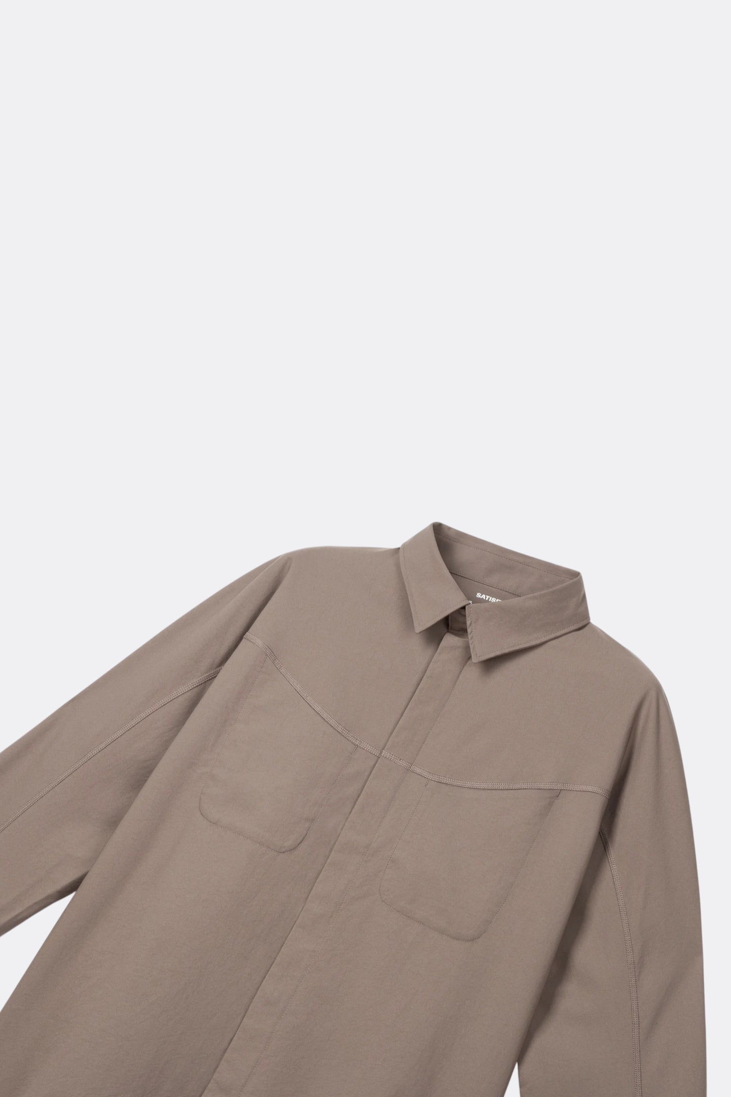 SATISFY PeaceShell River Shirt Falcon | Chemise Trail Running Technique