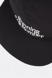 Satisfy - PeaceShell™ Running Cap (Black)