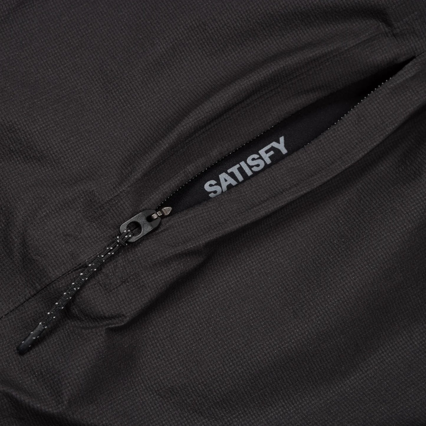 Satisfy - Pertex® 3L Fly Rain Jacket (Black)