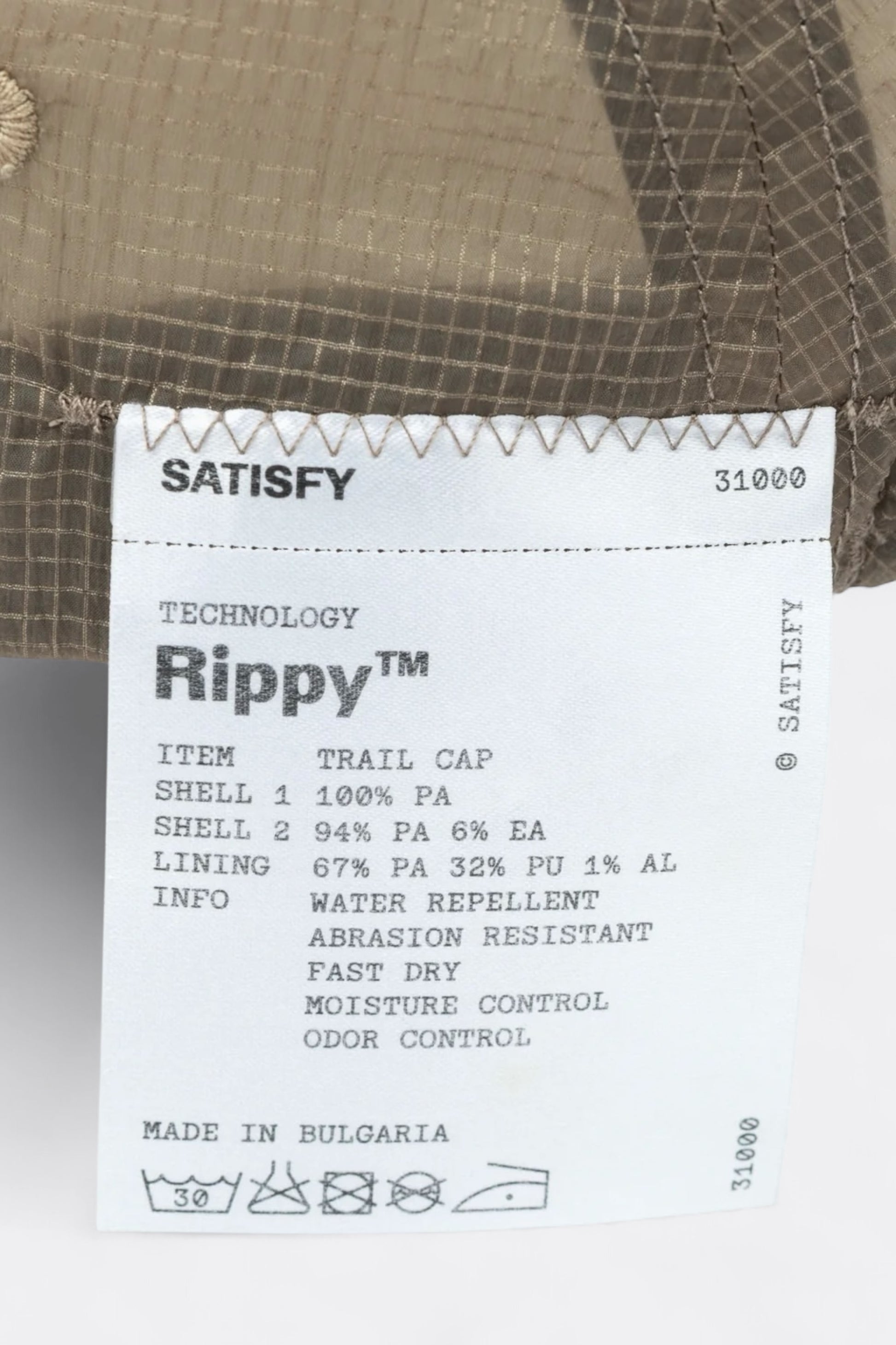 Satisfy - Rippy™ Trail Cap (Shitake)