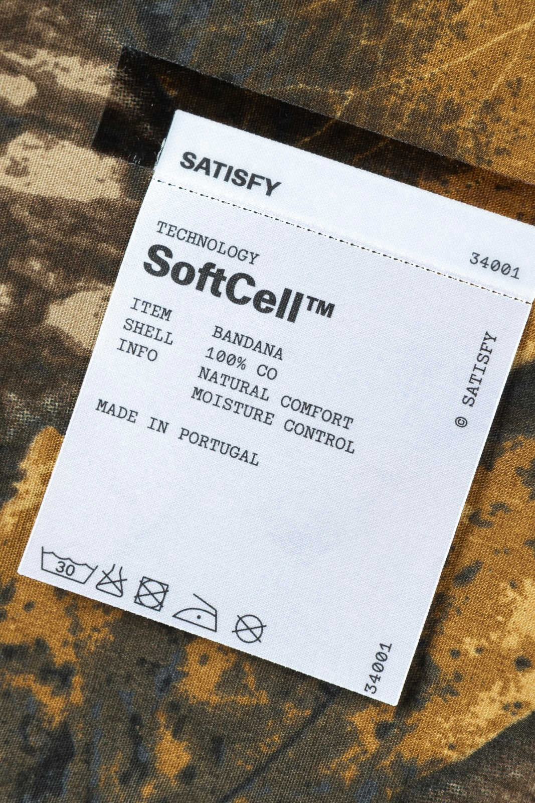 Satisfy - SoftCell™ Bandana (Camo Leaves)