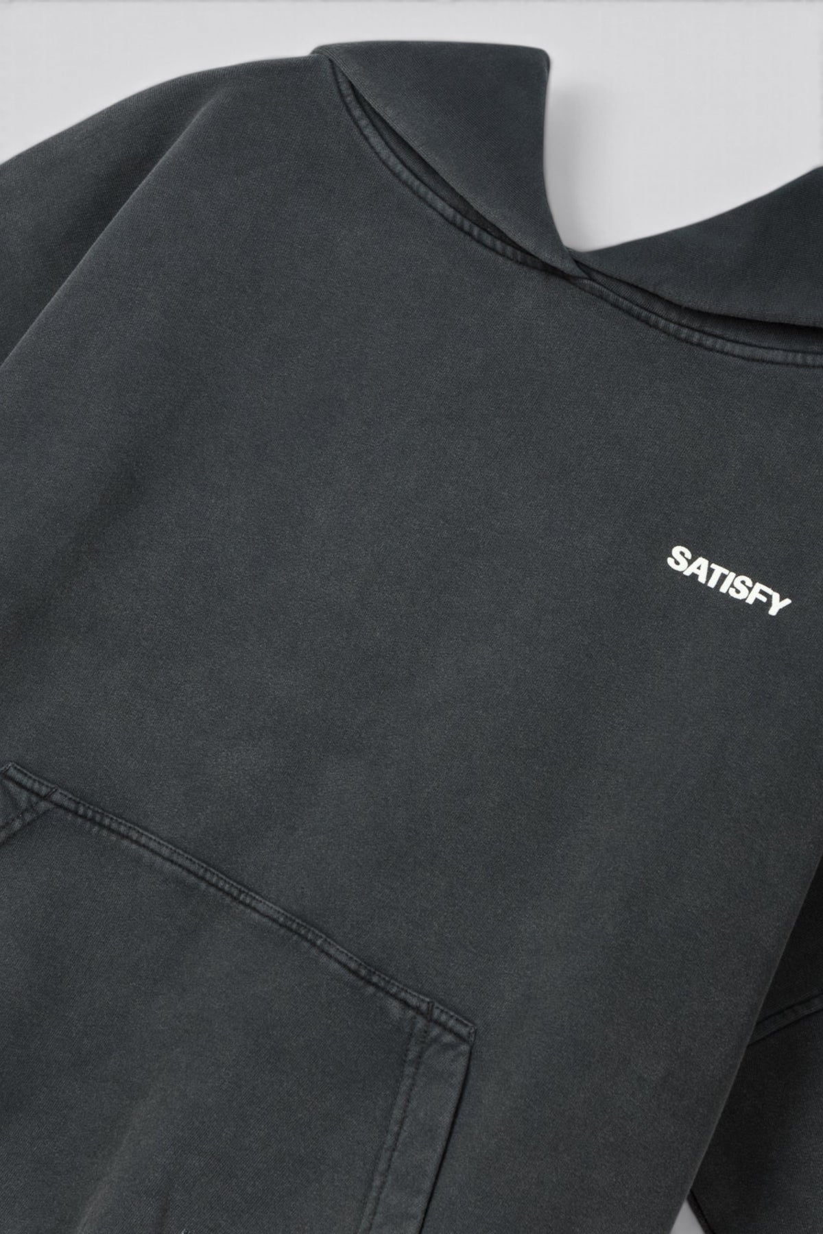 SATISFY SoftCell Hoodie Aged Black | Edgar Bdx