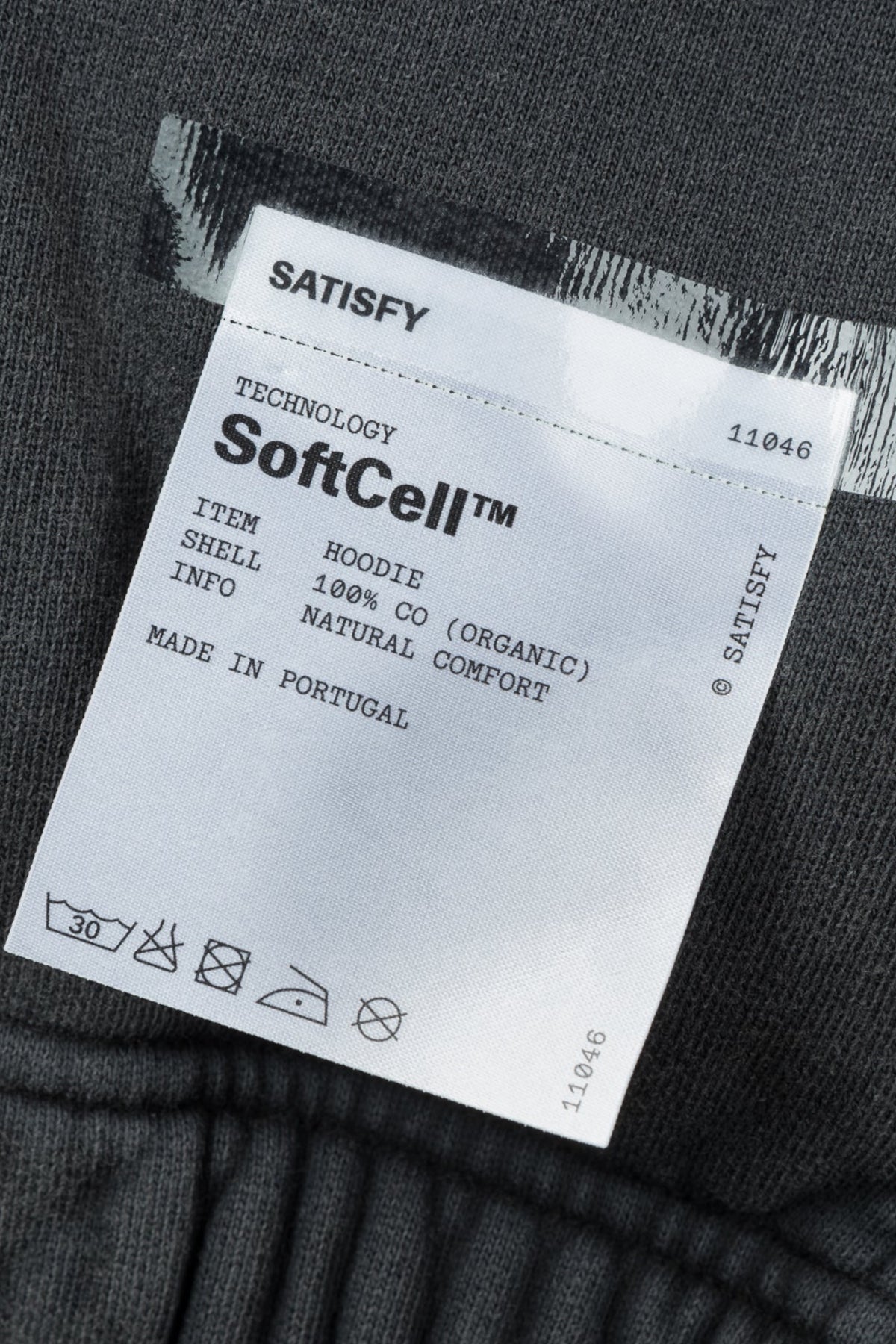 SATISFY SoftCell Hoodie Aged Black | Edgar Bdx