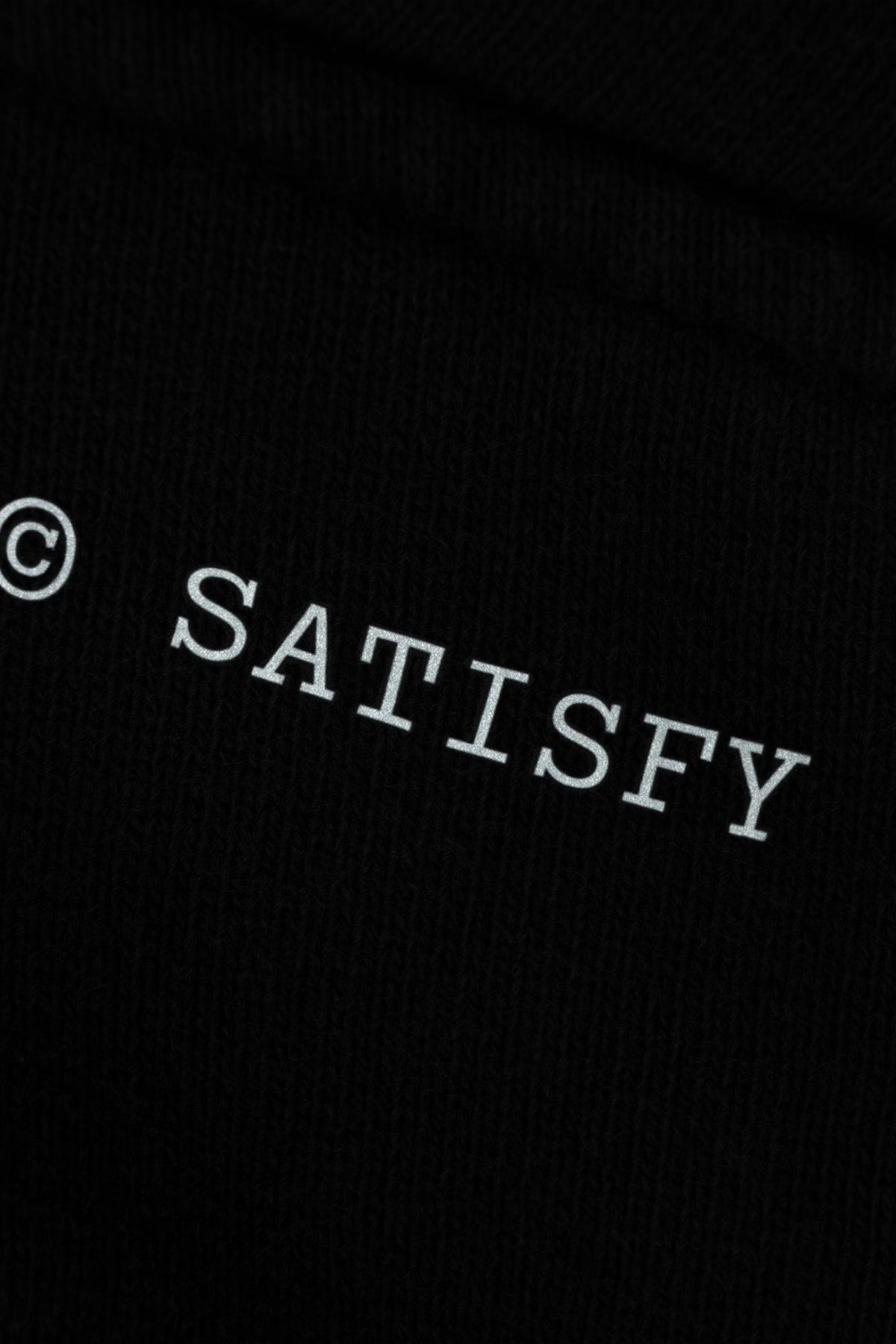 SATISFY SoftCell Hoodie Aged Black | Edgar Bdx