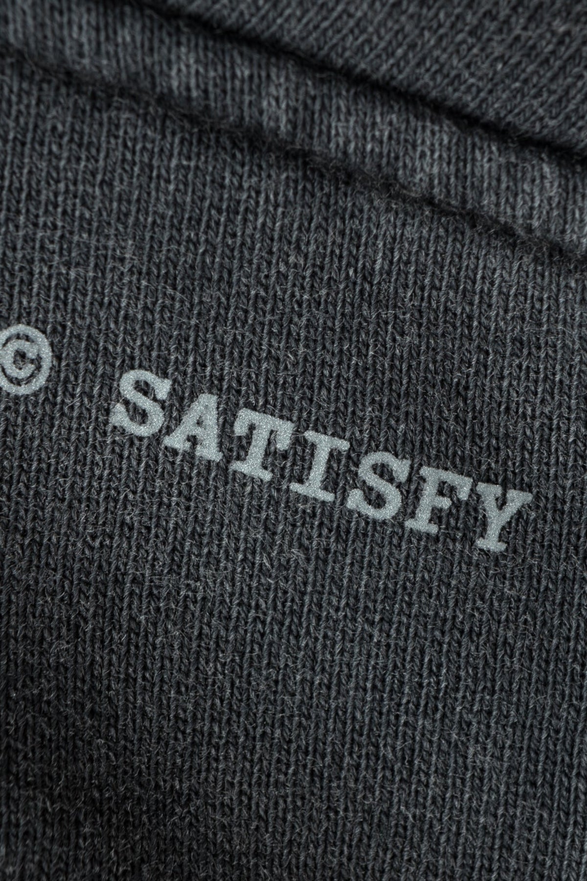 SATISFY SoftCell Hoodie Aged Black | Edgar Bdx