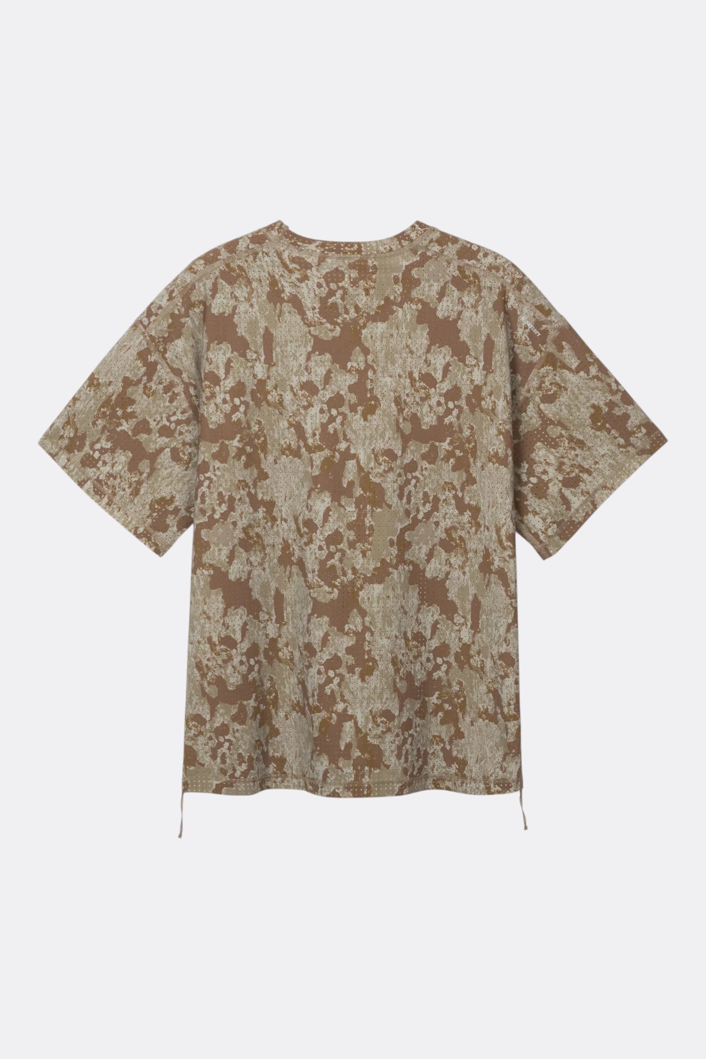 SATISFY Space-O T-Shirt Camo | T-Shirt Running Perforé Ultra-Léger