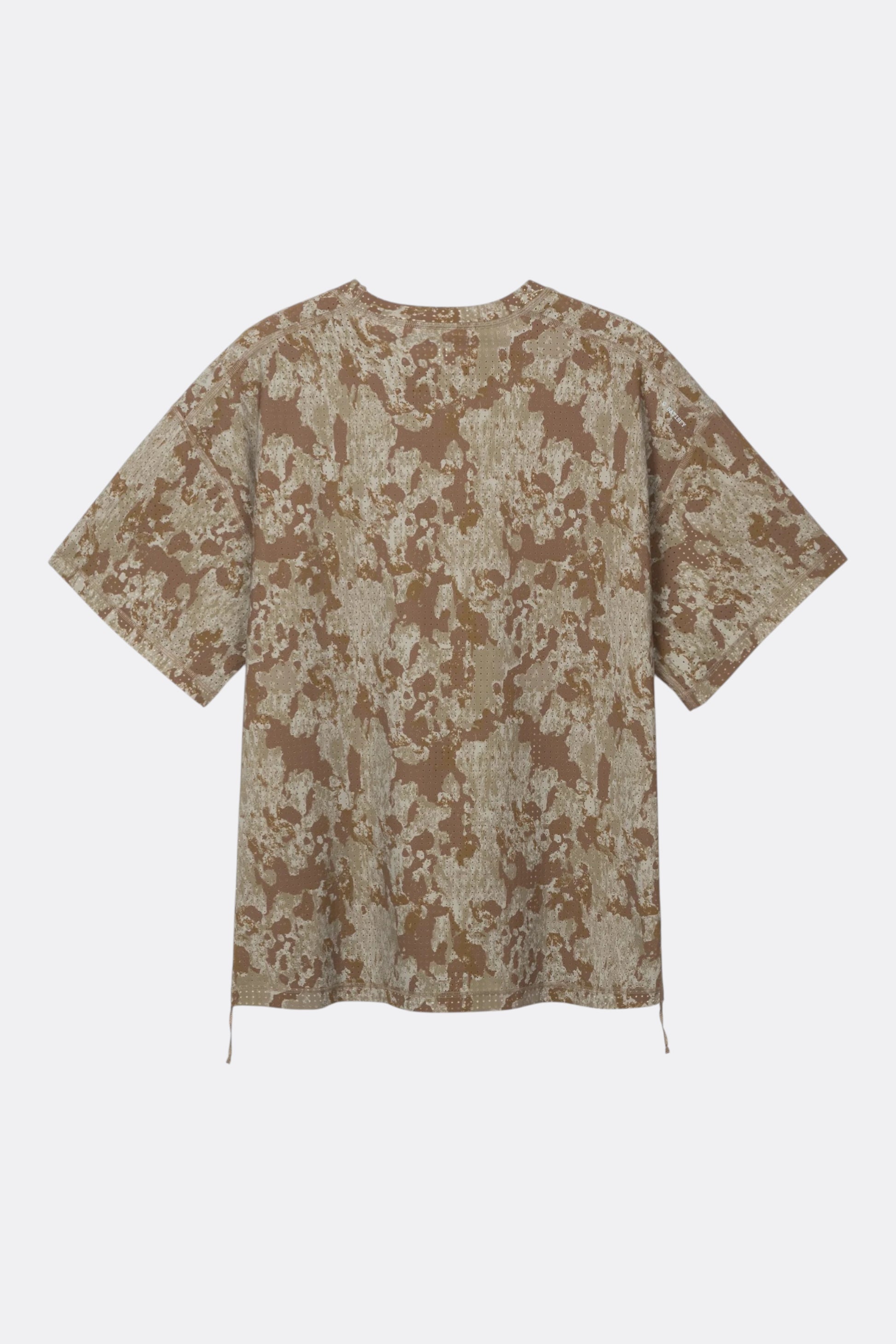 SATISFY Space-O T-Shirt Camo | T-Shirt Running Perforé Ultra-Léger