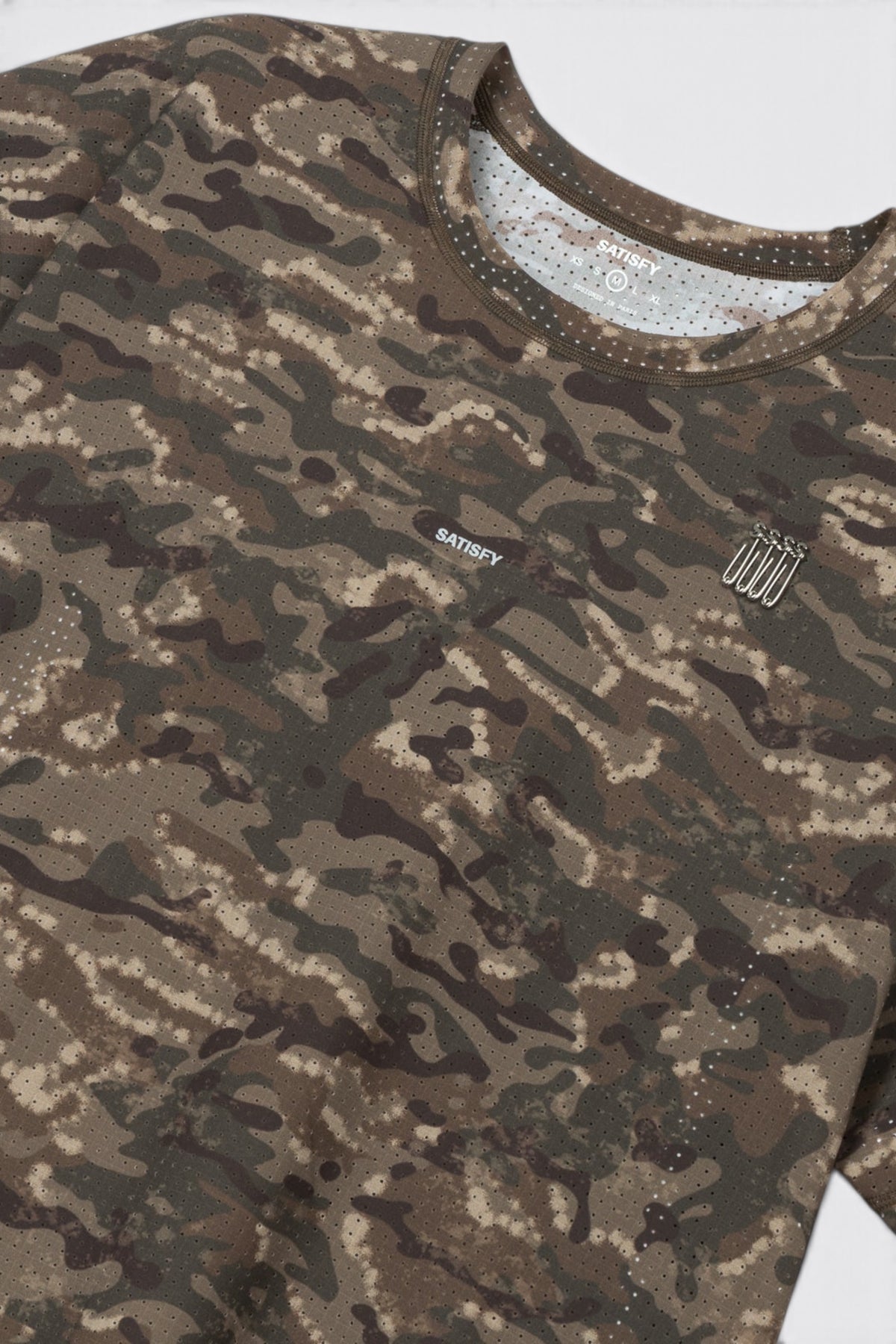 SATISFY Space-O T-Shirt Overland Trek Camo | Edgar Bdx