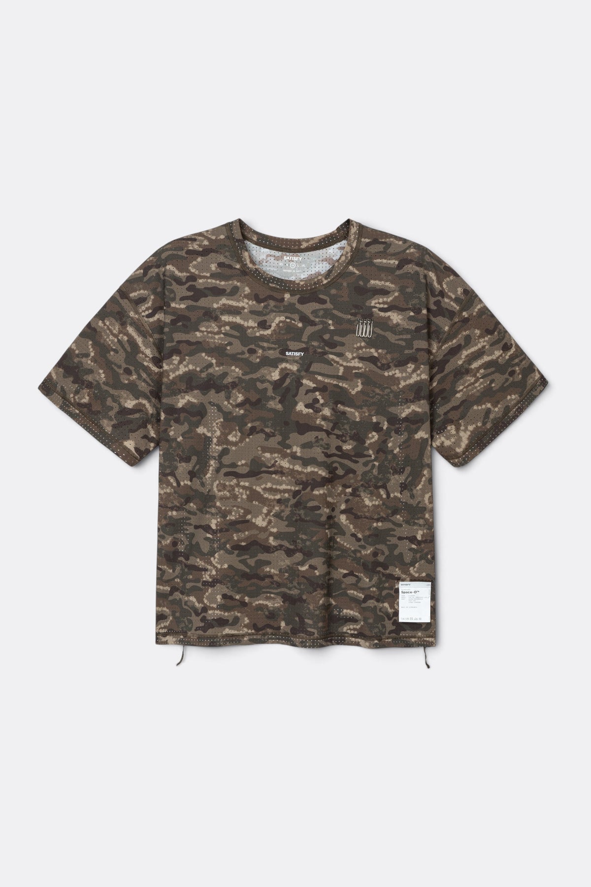 SATISFY Space-O T-Shirt Overland Trek Camo | Edgar Bdx