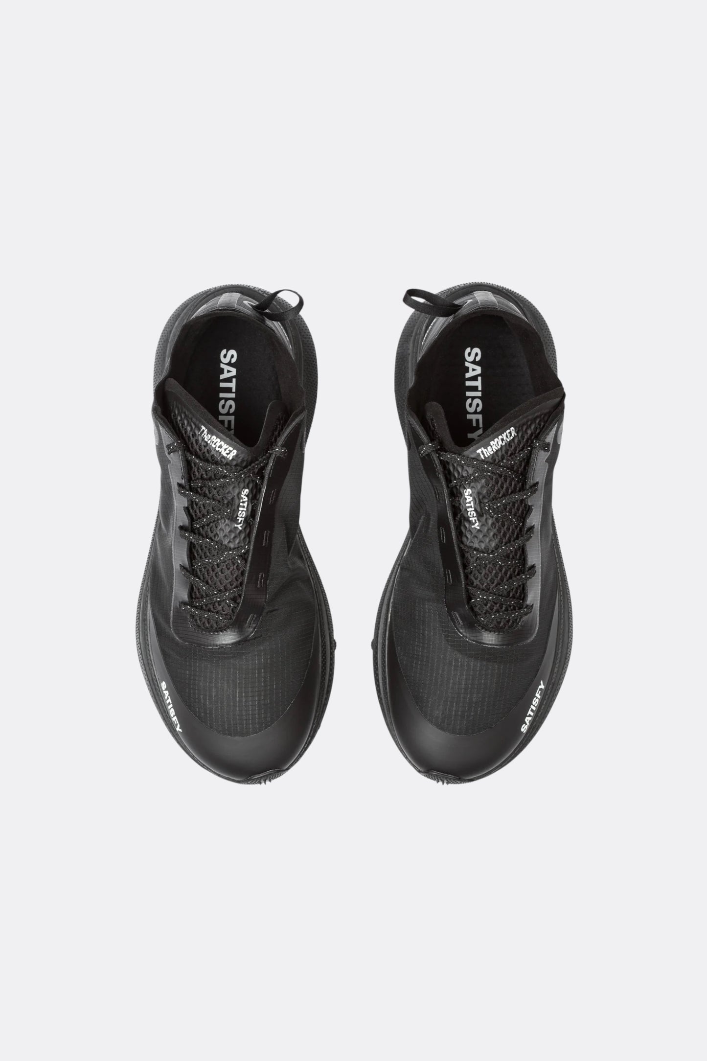 Satisfy TheRocker Jet Black | Chaussure Ultra-Running Vibram