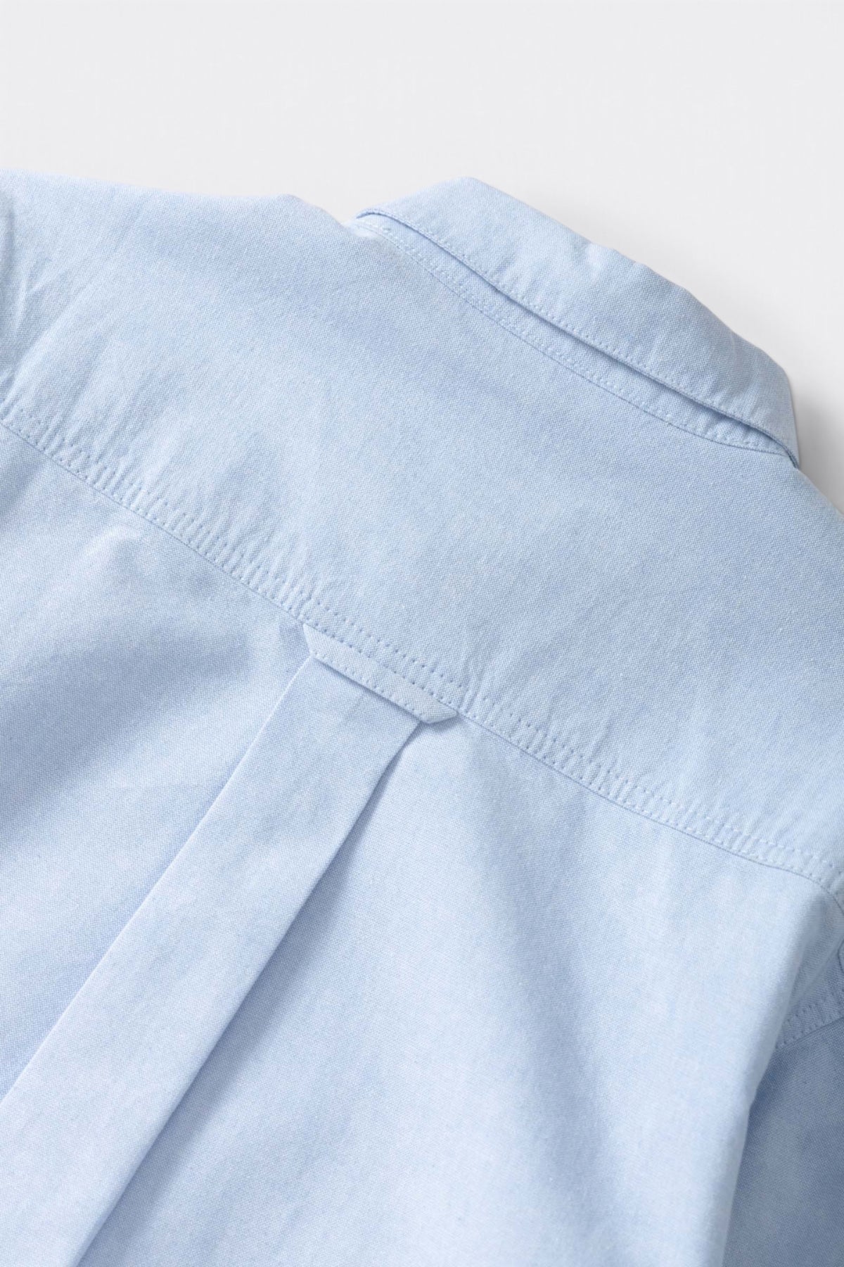 SERVICE WORKS Artichoke Oxford Shirt Blue | Chemise bio | Edgar Bdx