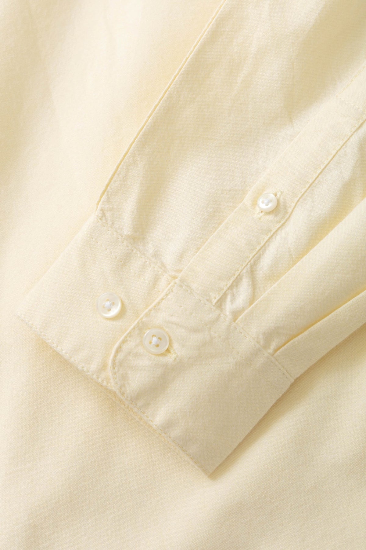 SERVICE WORKS Artichoke Oxford Shirt Vanilla | Chemise bio | Edgar Bdx