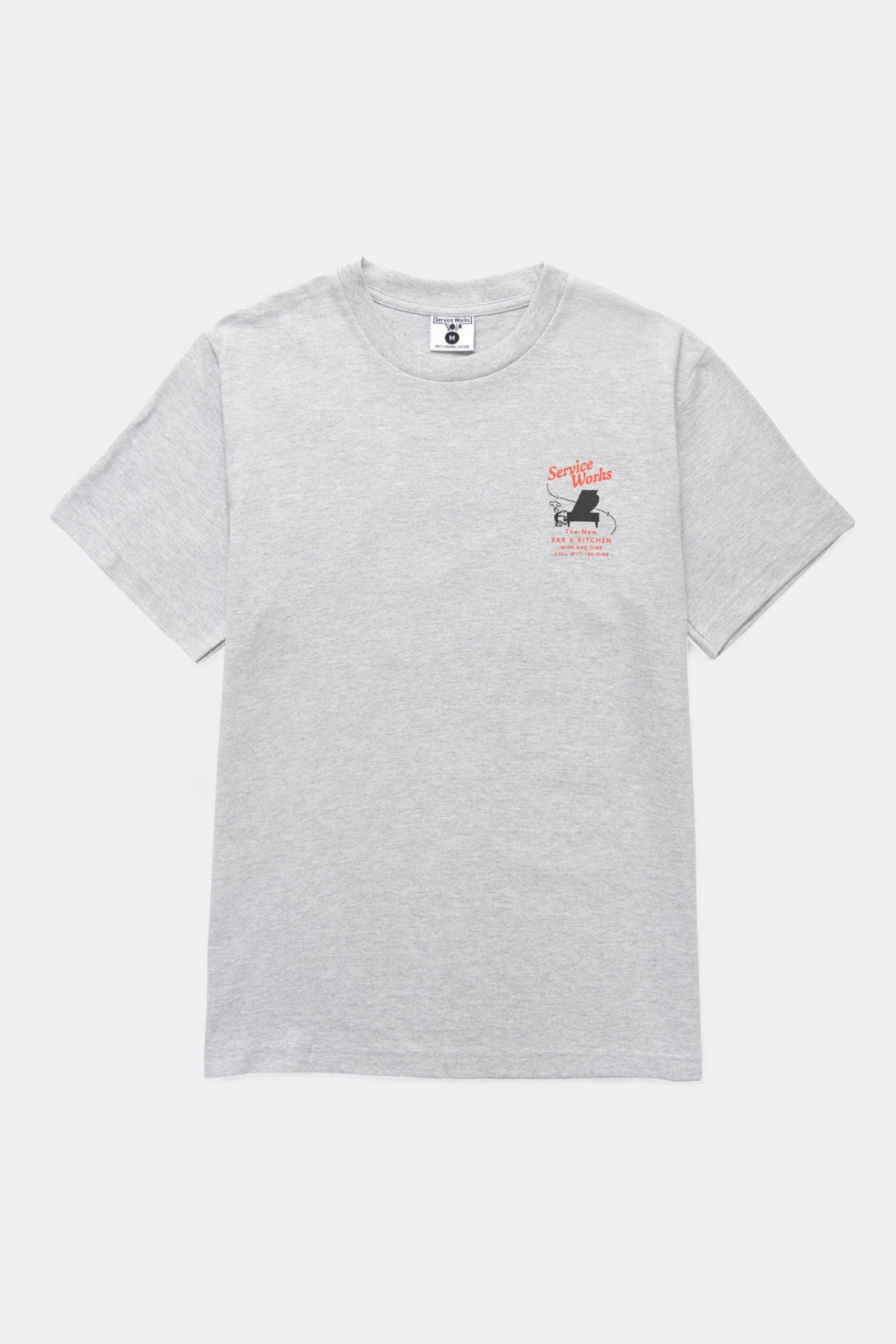 Service Works - Bar+Kitchen Tee (Heather Grey)