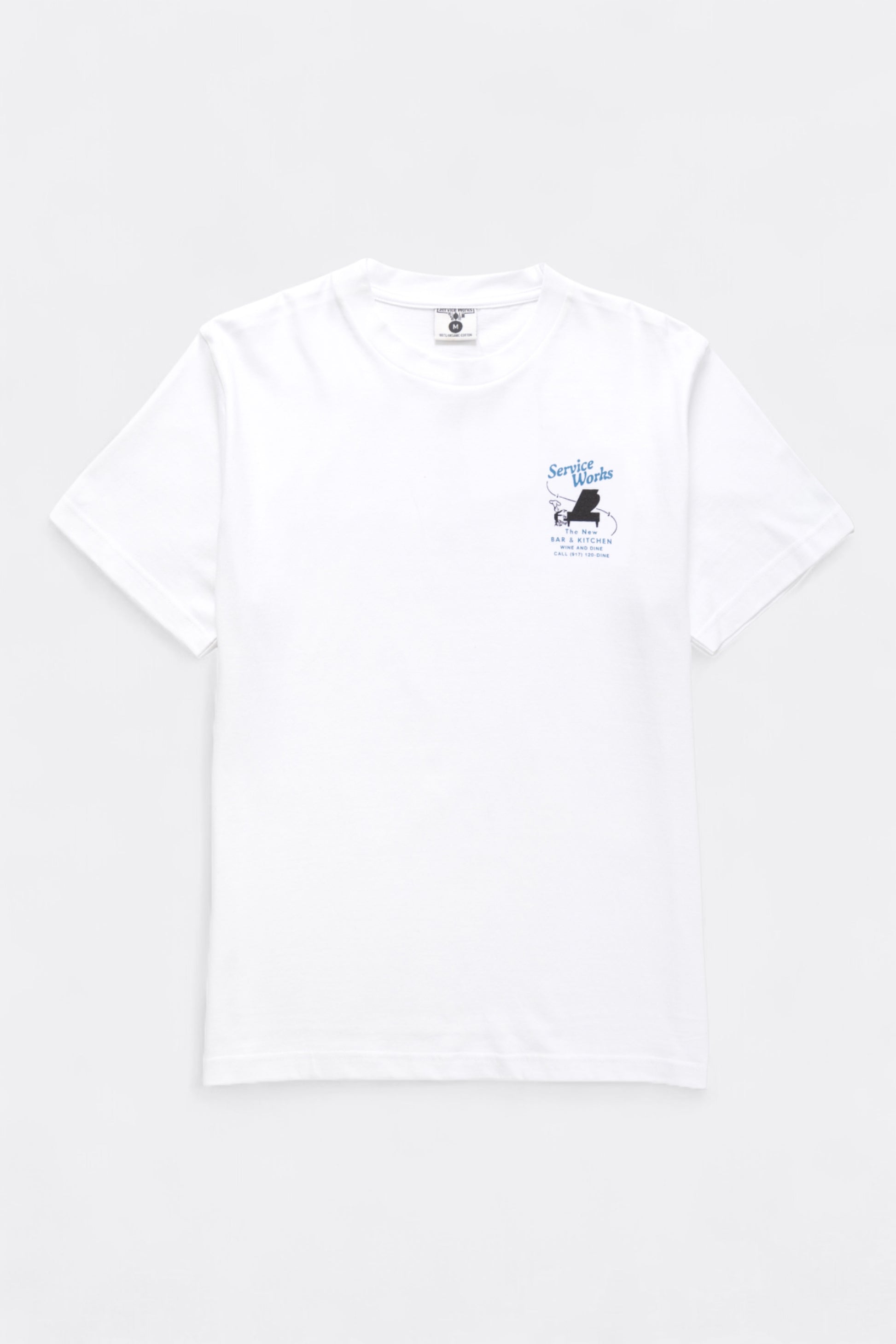Service Works - Bar+Kitchen Tee (White)