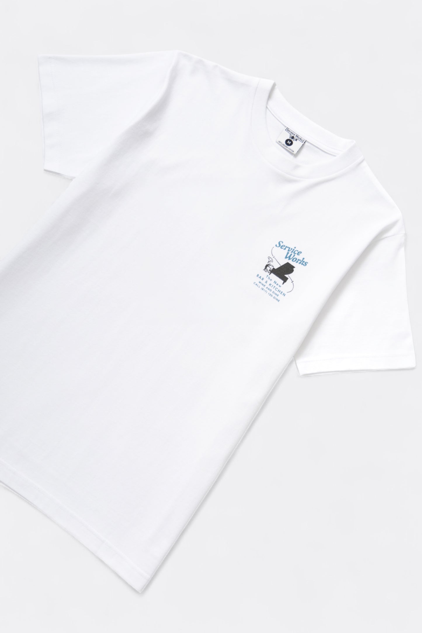 Service Works - Bar+Kitchen Tee (White)