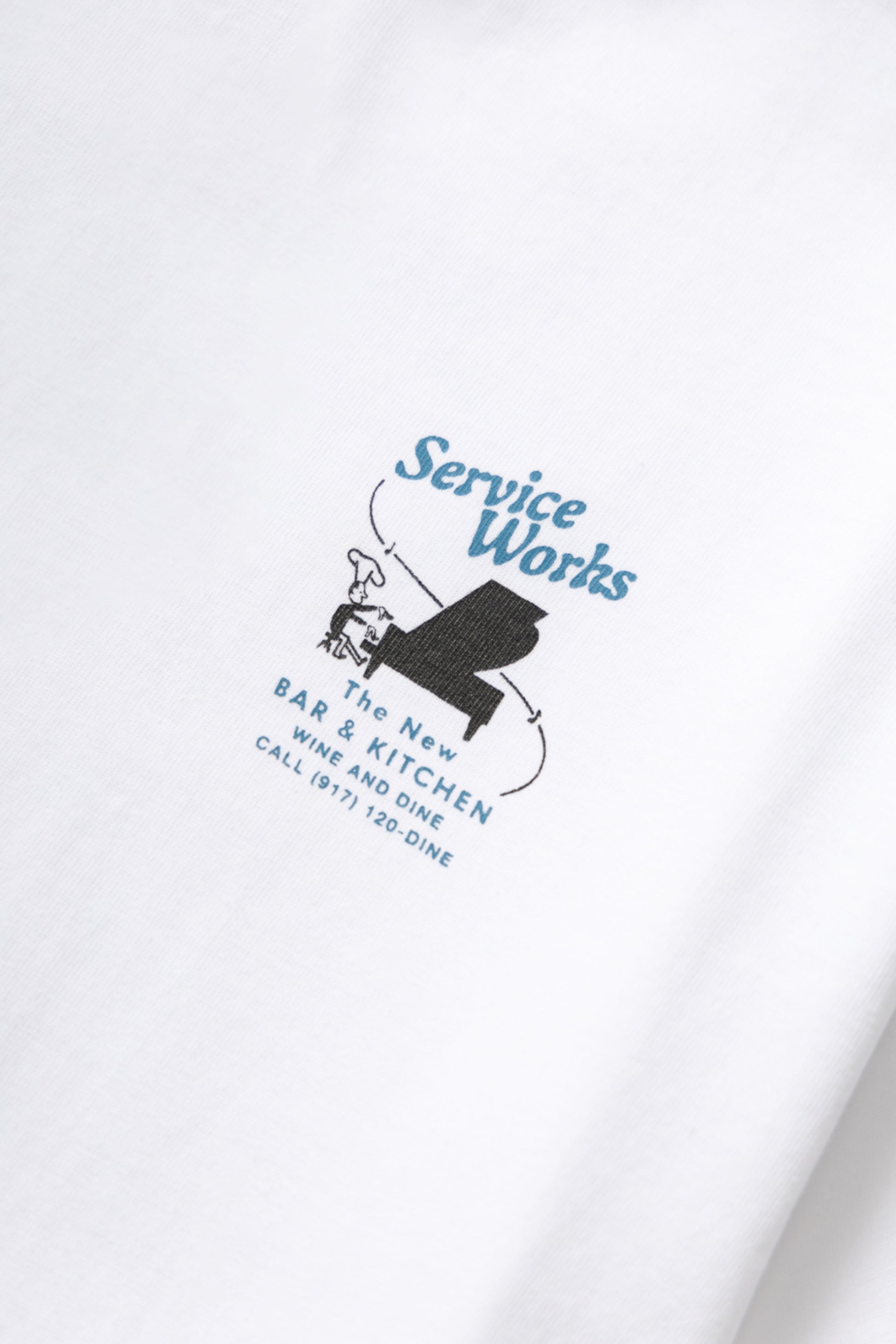 Service Works - Bar+Kitchen Tee (White)v