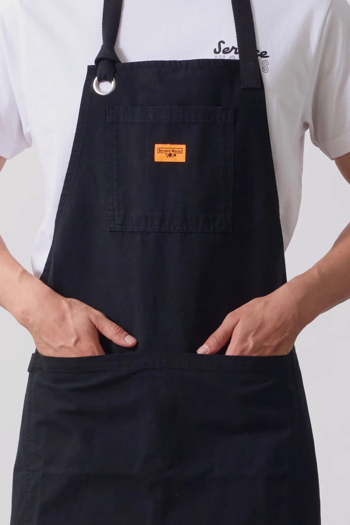 SERVICE WORKS Canvas Apron Black | Tablier coton | Edgar Bdx