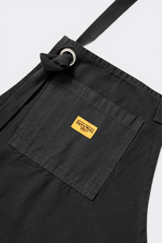 SERVICE WORKS Canvas Apron Black | Tablier coton | Edgar Bdx