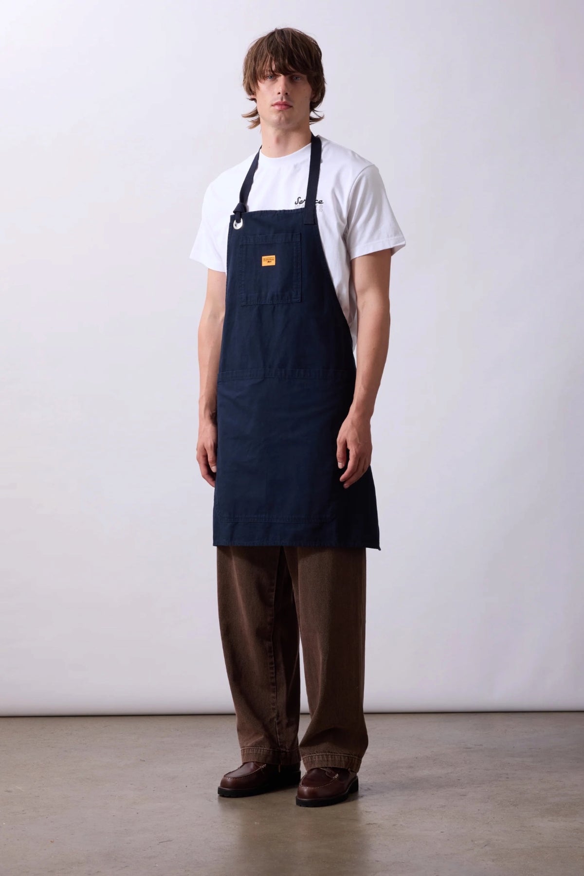 SERVICE WORKS Canvas Apron Dark Navy | Tablier coton | Edgar Bdx