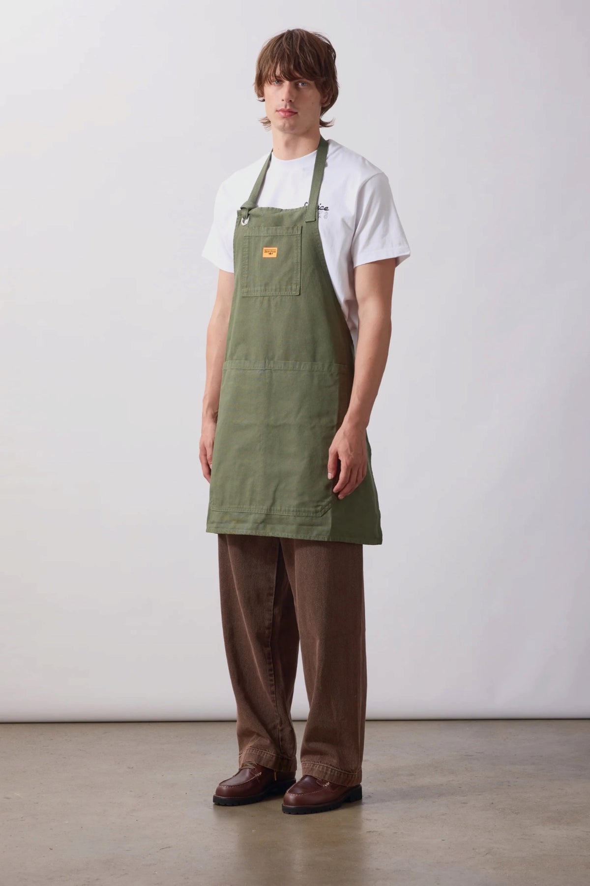 SERVICE WORKS Canvas Apron Olive | Tablier coton | Edgar Bdx