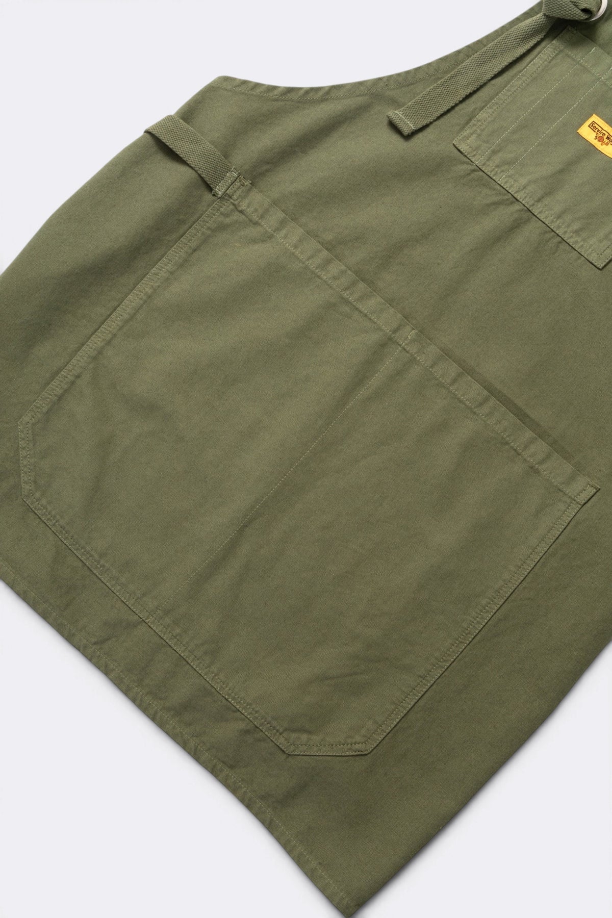 SERVICE WORKS Canvas Apron Olive | Tablier coton | Edgar Bdx