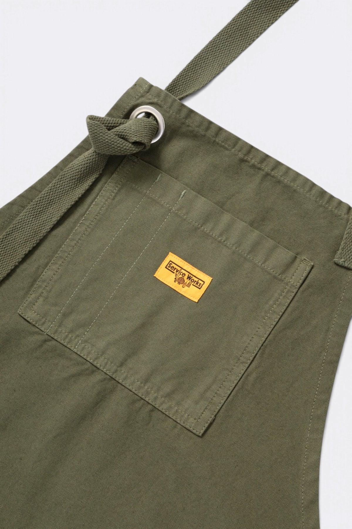 SERVICE WORKS Canvas Apron Olive | Tablier coton | Edgar Bdx