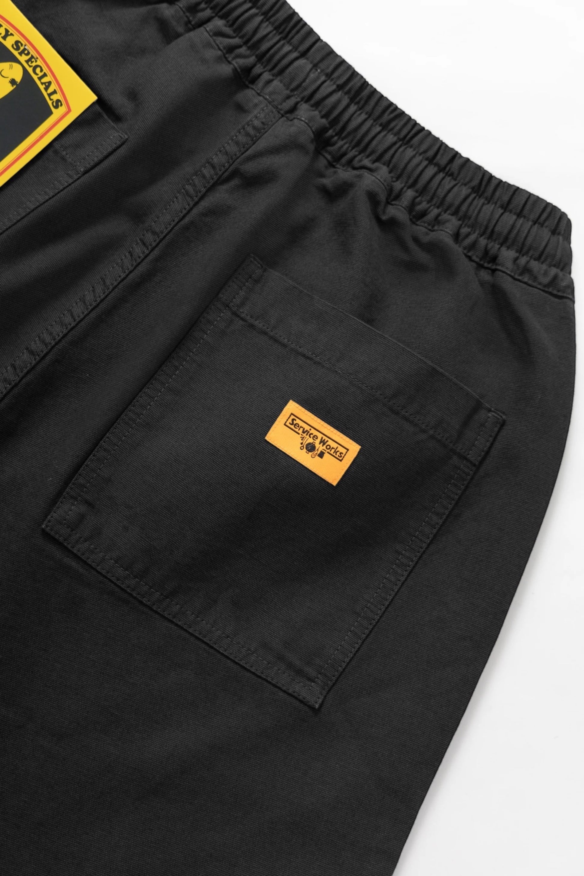 Short de Chef Classic Noir - SERVICE WORKS - Edgar Bdx