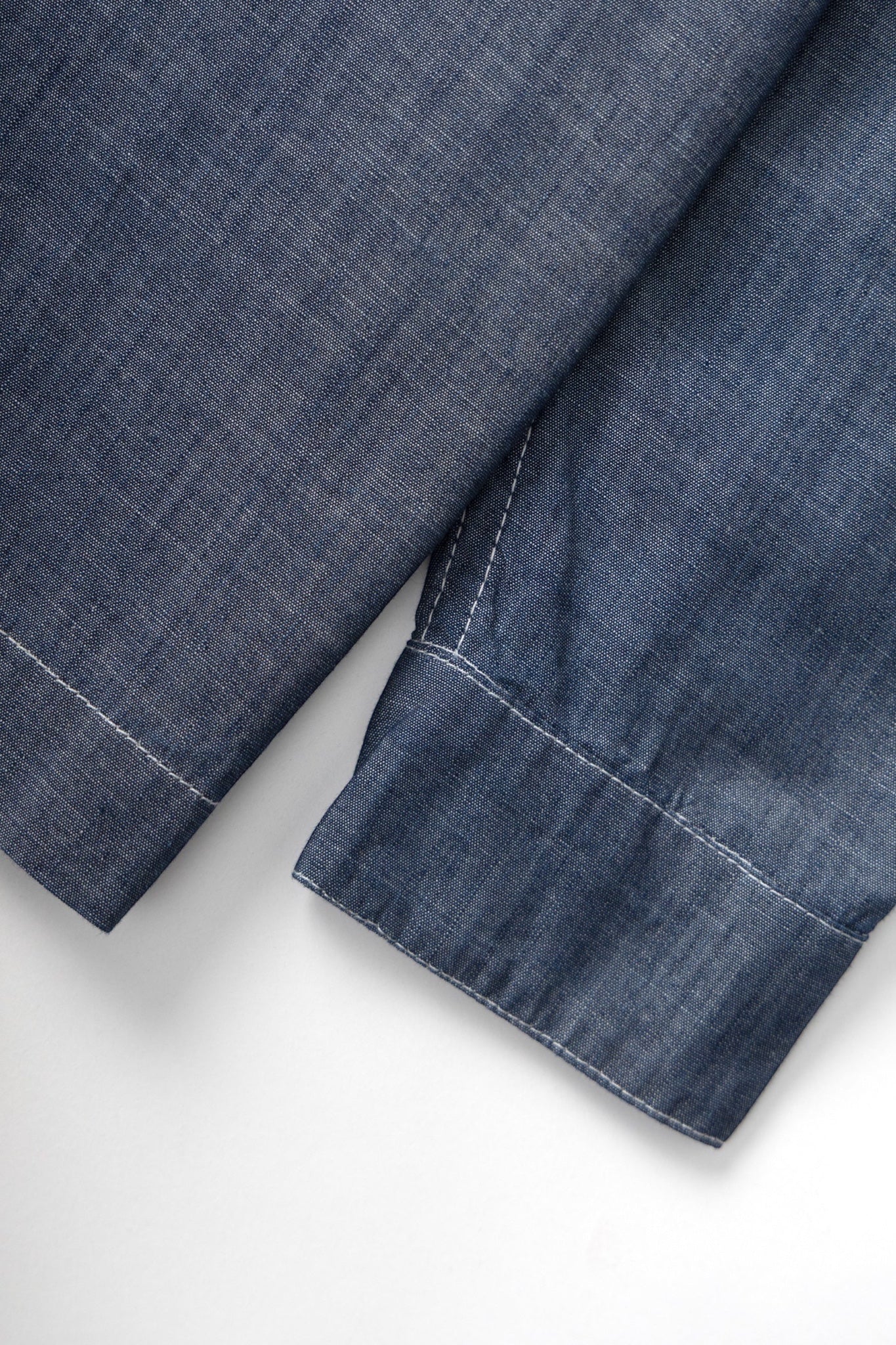Chambray Resort Shirt (Dark Blue)