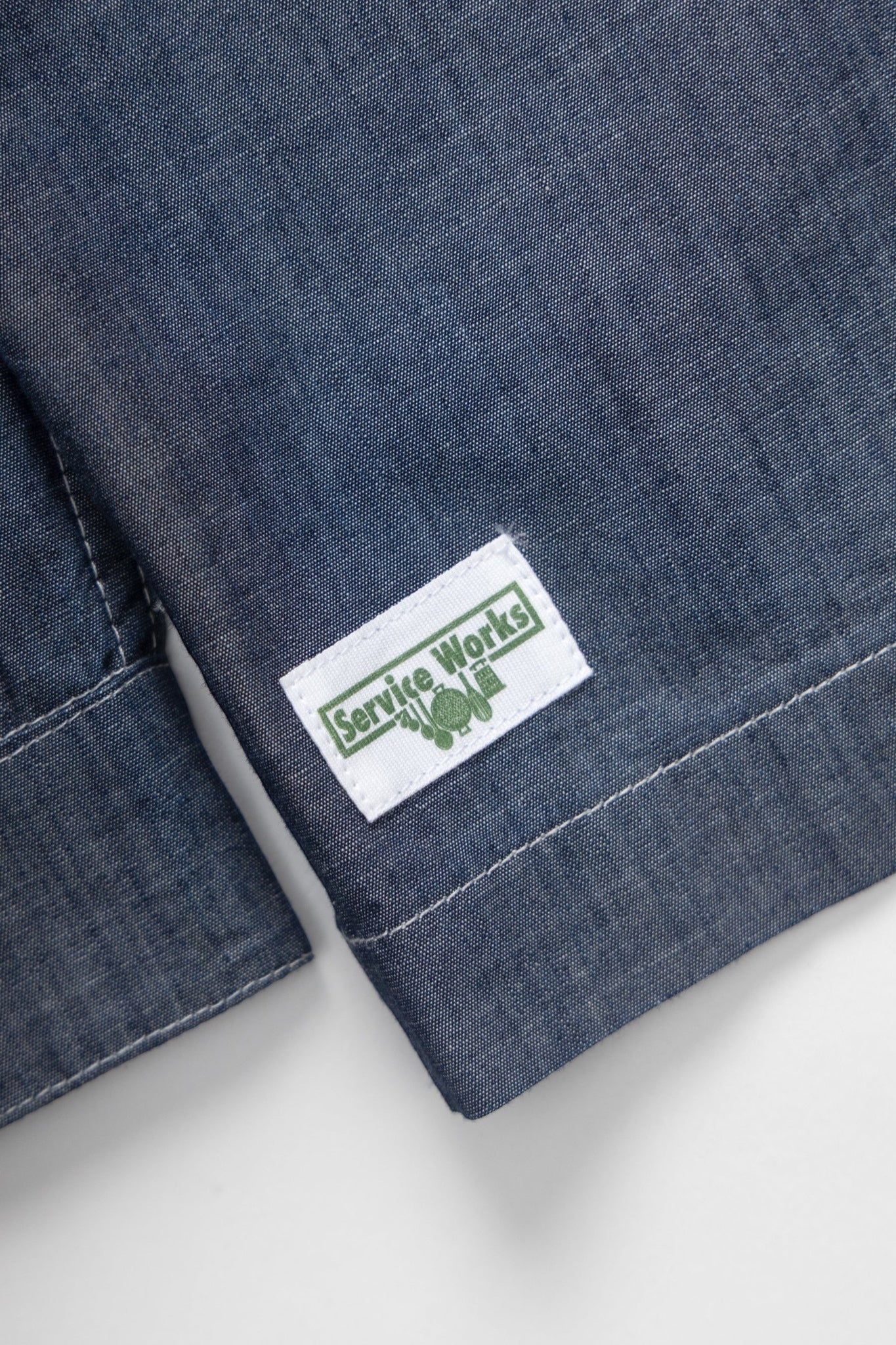Chambray Resort Shirt (Dark Blue)