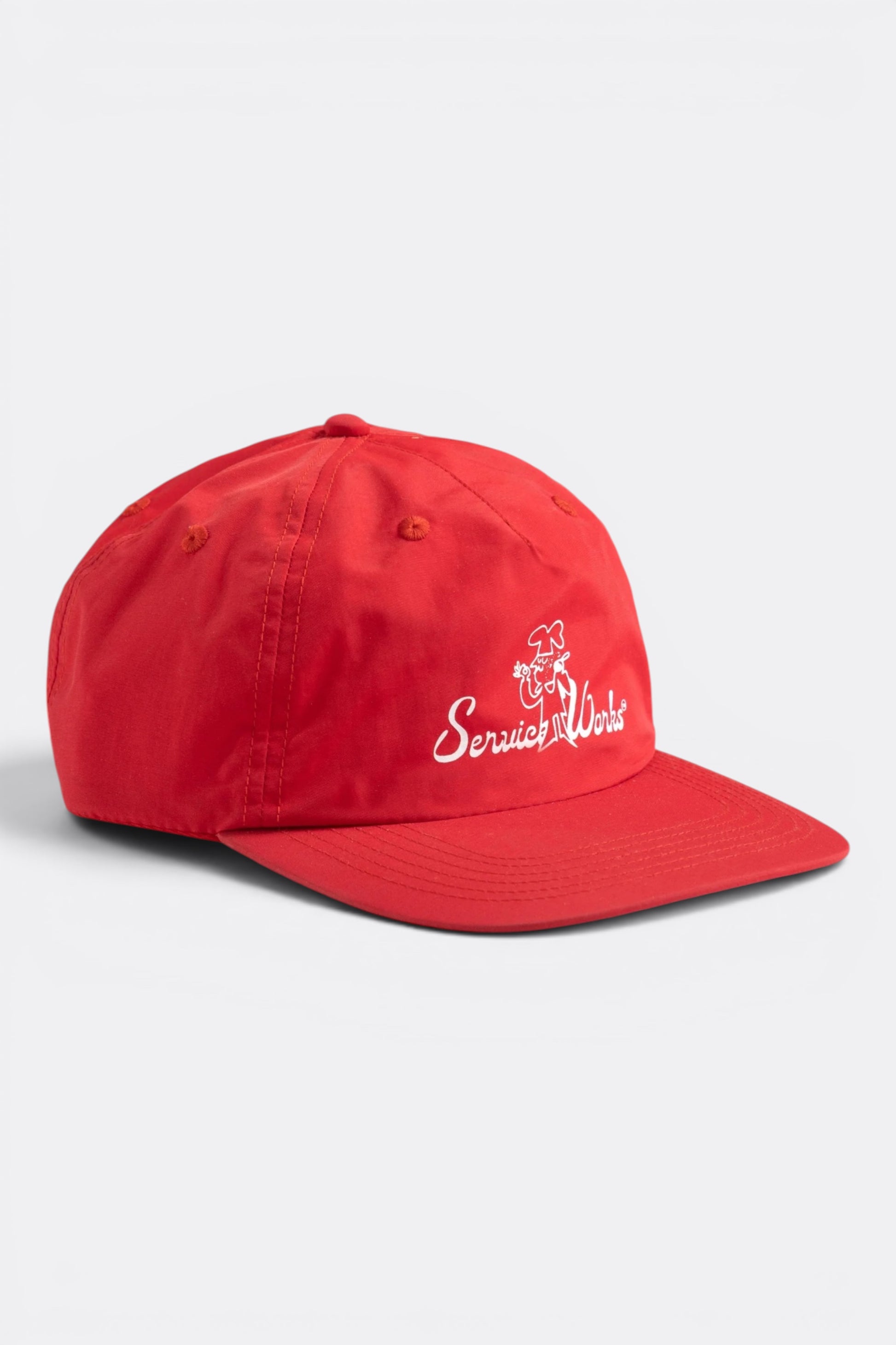 Service Works Chefs Kiss Cap Red | Casquette Nylon Profil Bas | Edgar Bdx
