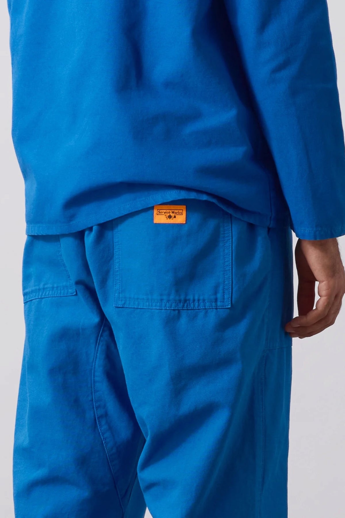 SERVICE WORKS Classic Chef Pants Cobalt | Pantalon | Edgar Bdx