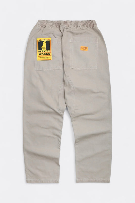 SERVICE WORKS Classic Chef Pants Stone | Pantalon | Edgar Bdx