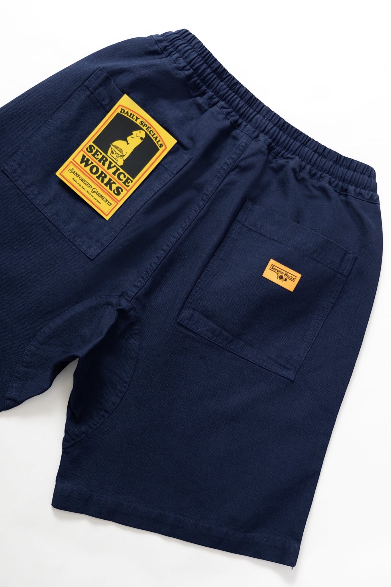 Short de Chef Classic Dark Navy - SERVICE WORKS - Edgar Bdx