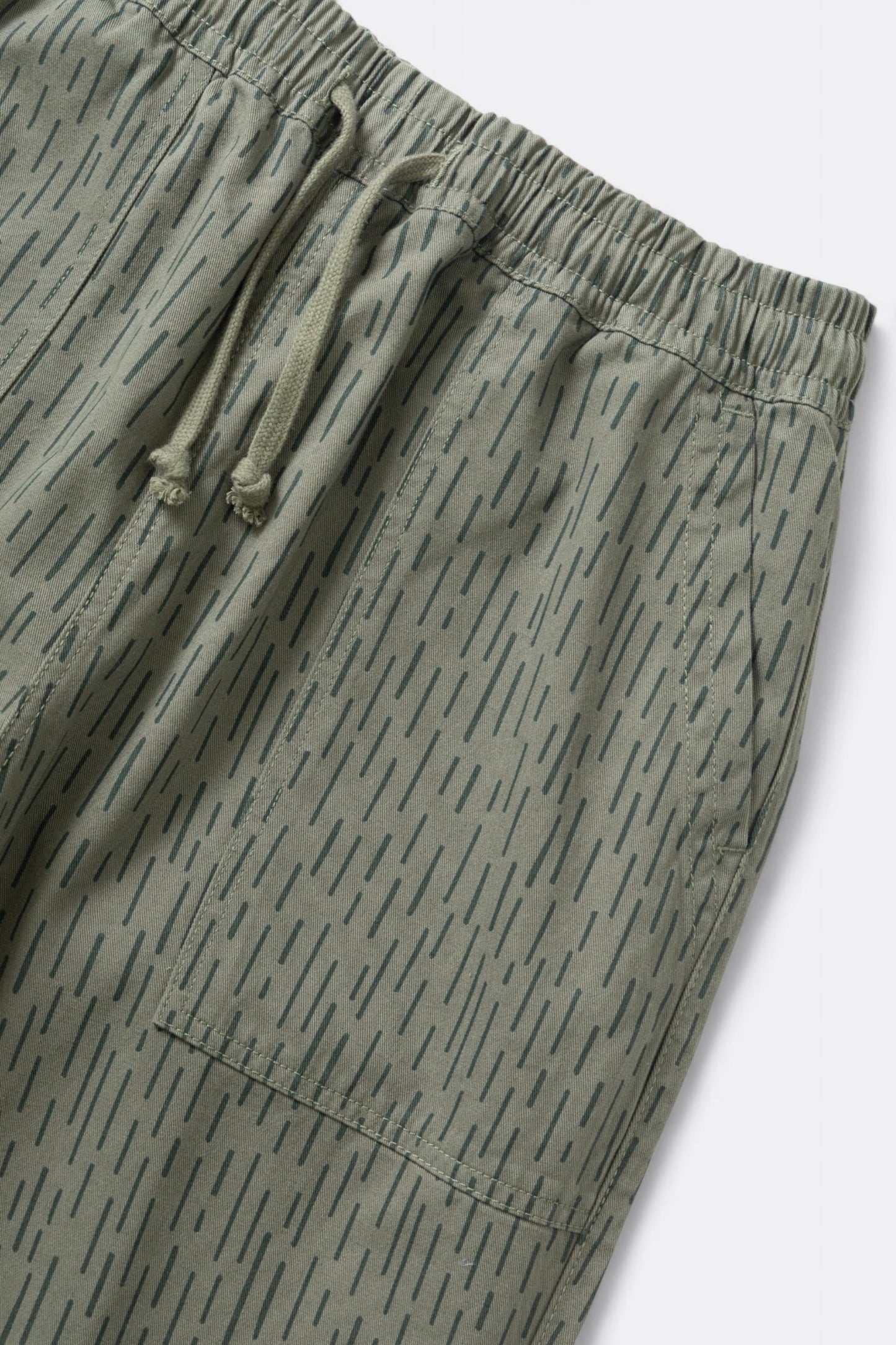 Service Works - Classic Patterned Chef Pants (Raindrop Green)