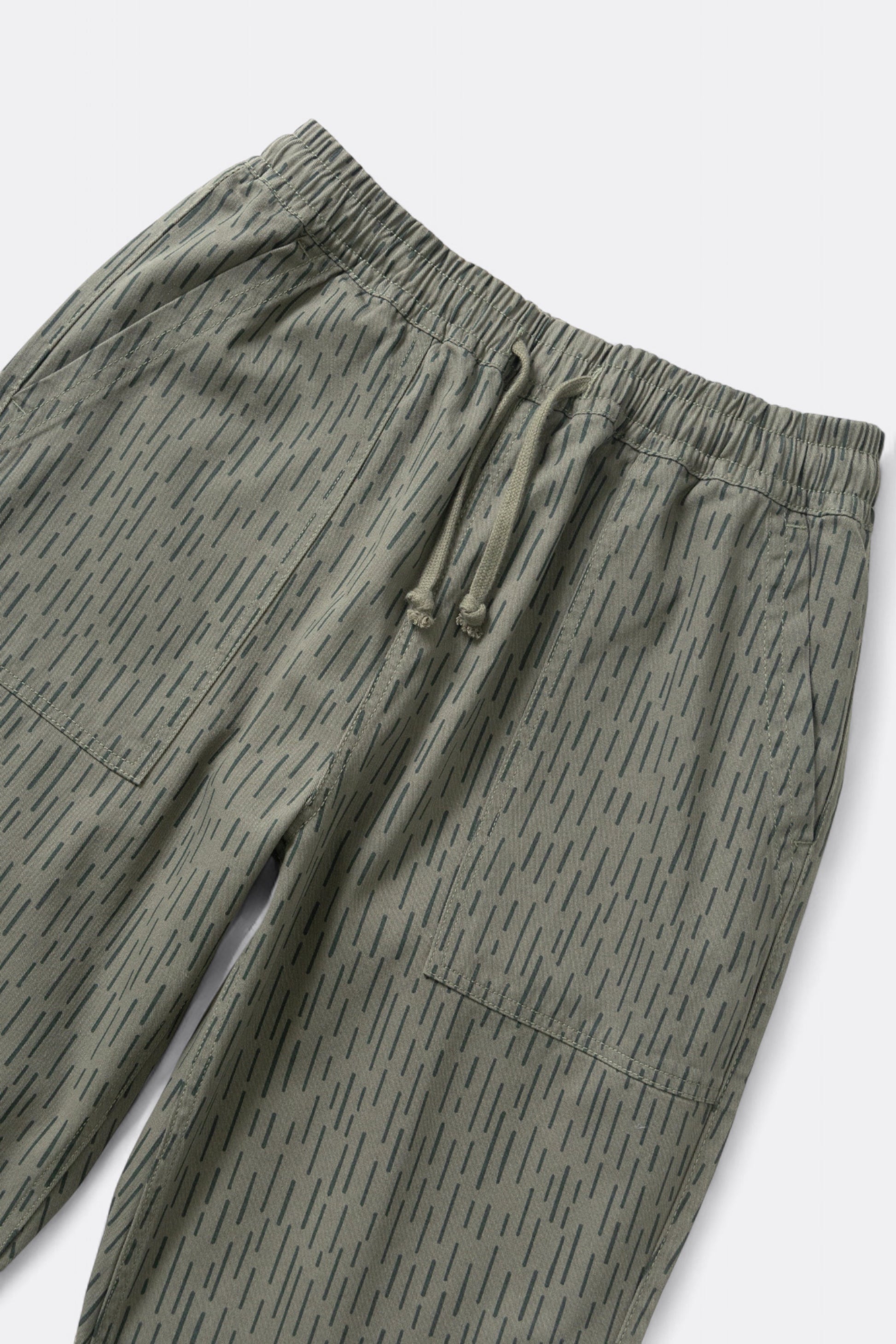Service Works - Classic Patterned Chef Pants (Raindrop Green)