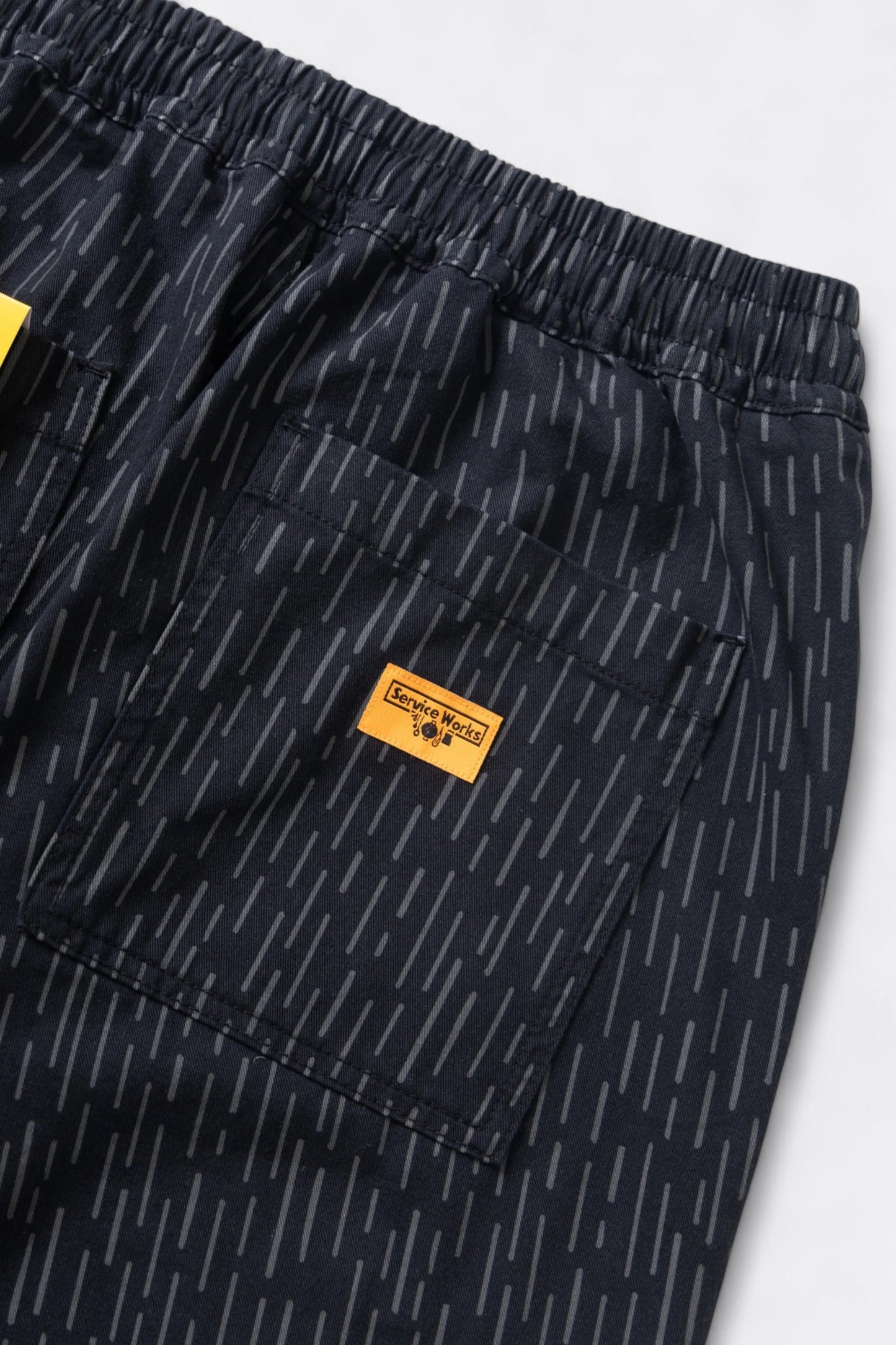 Service Works - Classic Patterned Chef Pants (Raindrop Mono)