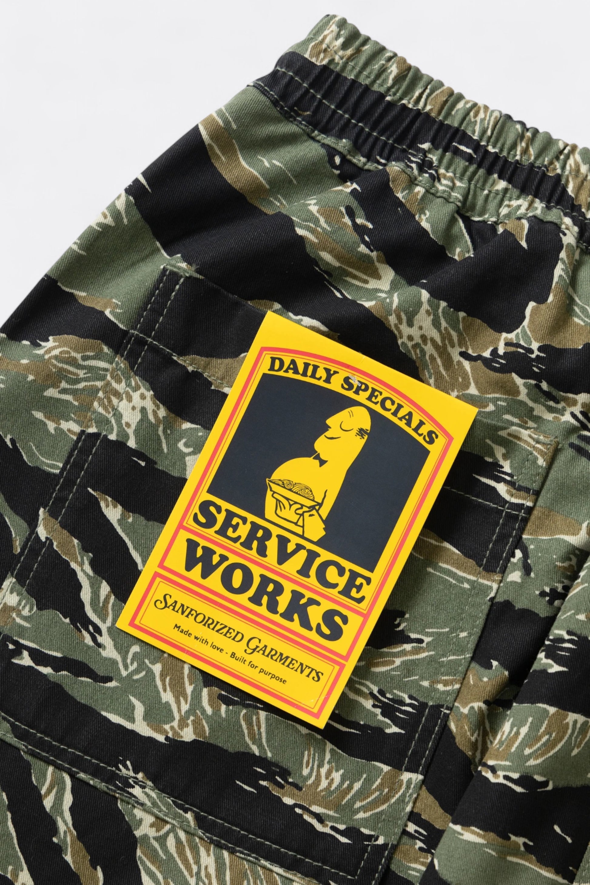 Service Works - Classic Patterned Chef Pants (Tiger Stripe)