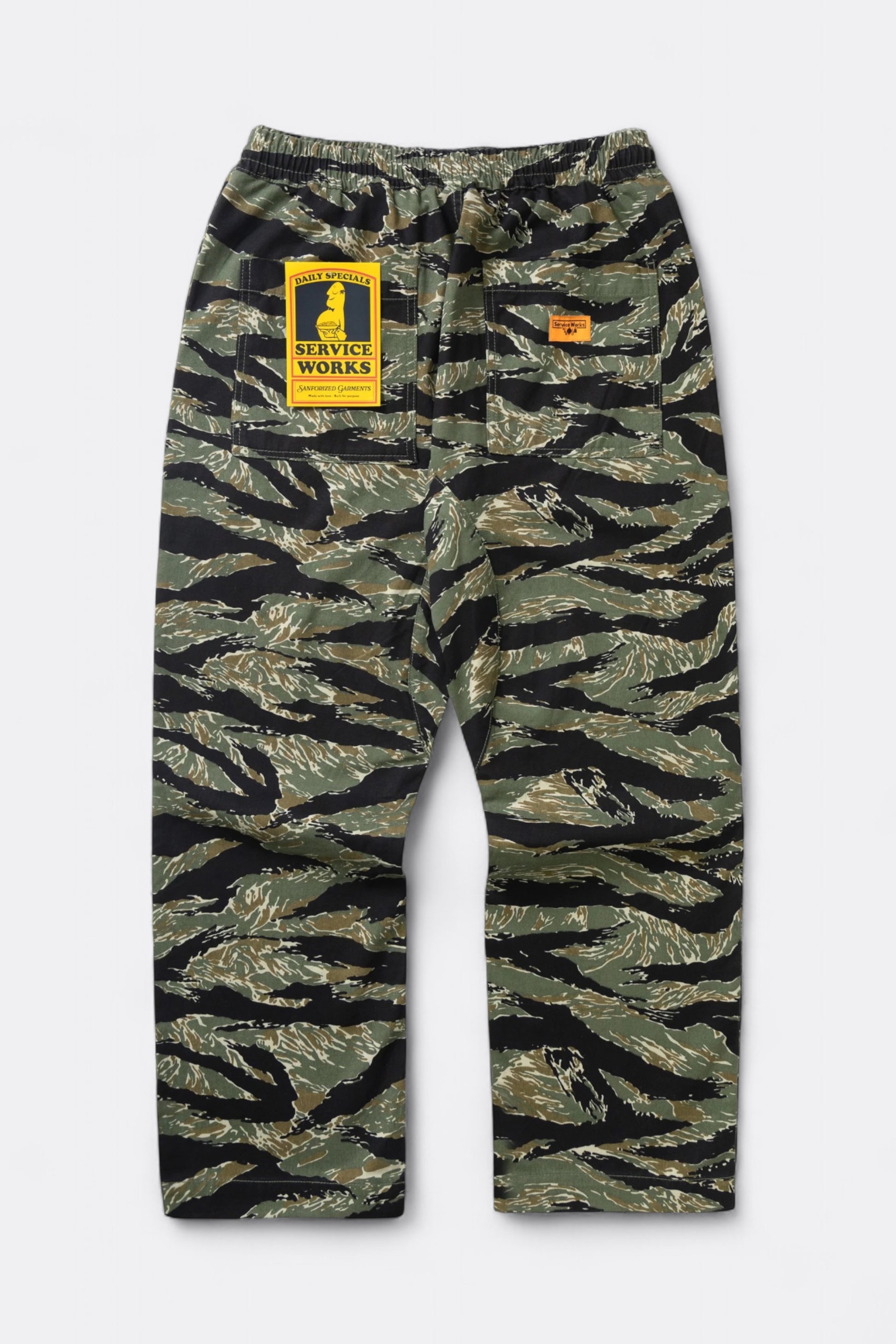 Service Works - Classic Patterned Chef Pants (Tiger Stripe)