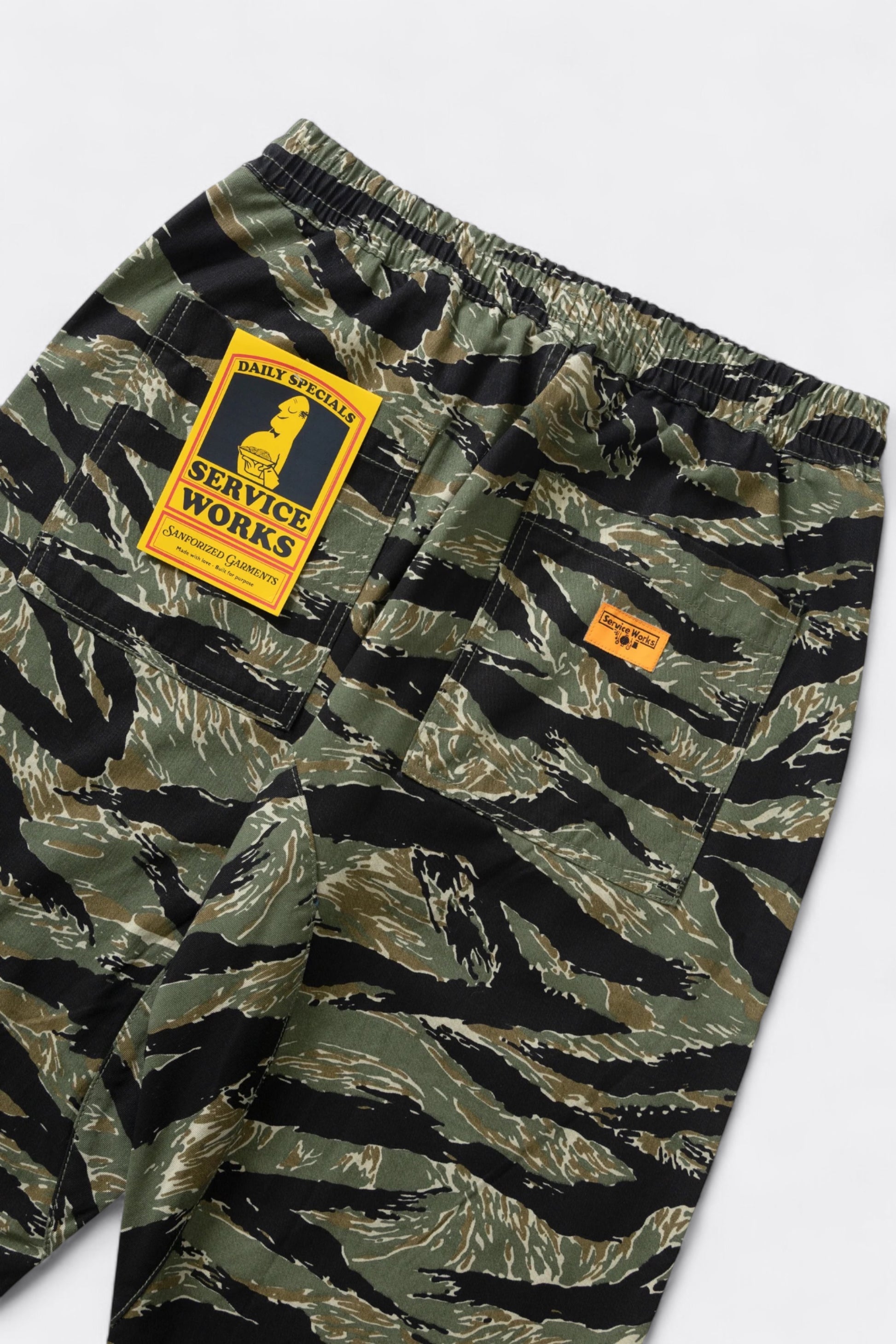 Service Works - Classic Patterned Chef Pants (Tiger Stripe)