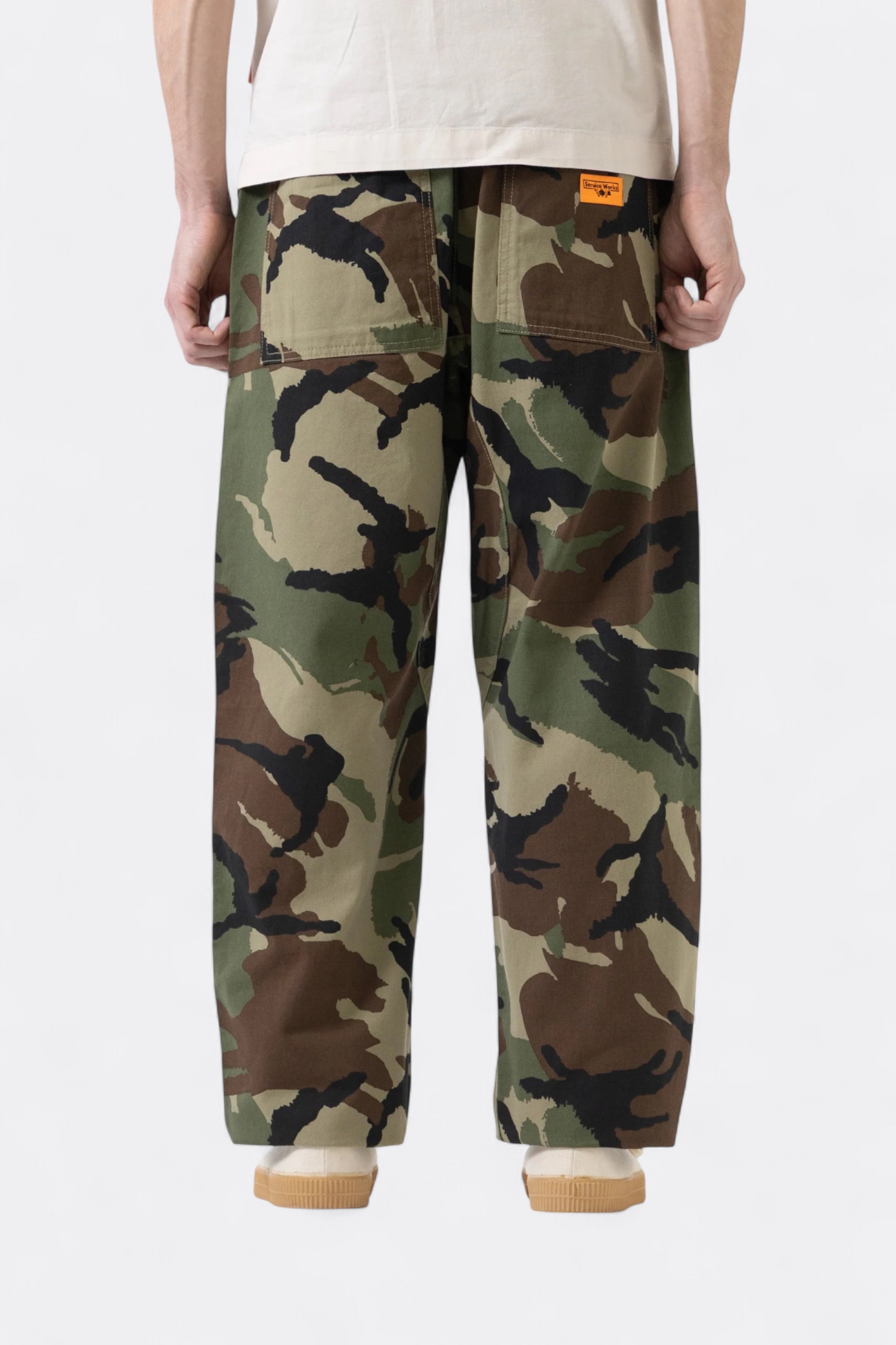 Service Works - Classic Patterned Chef Pants (Woodland)