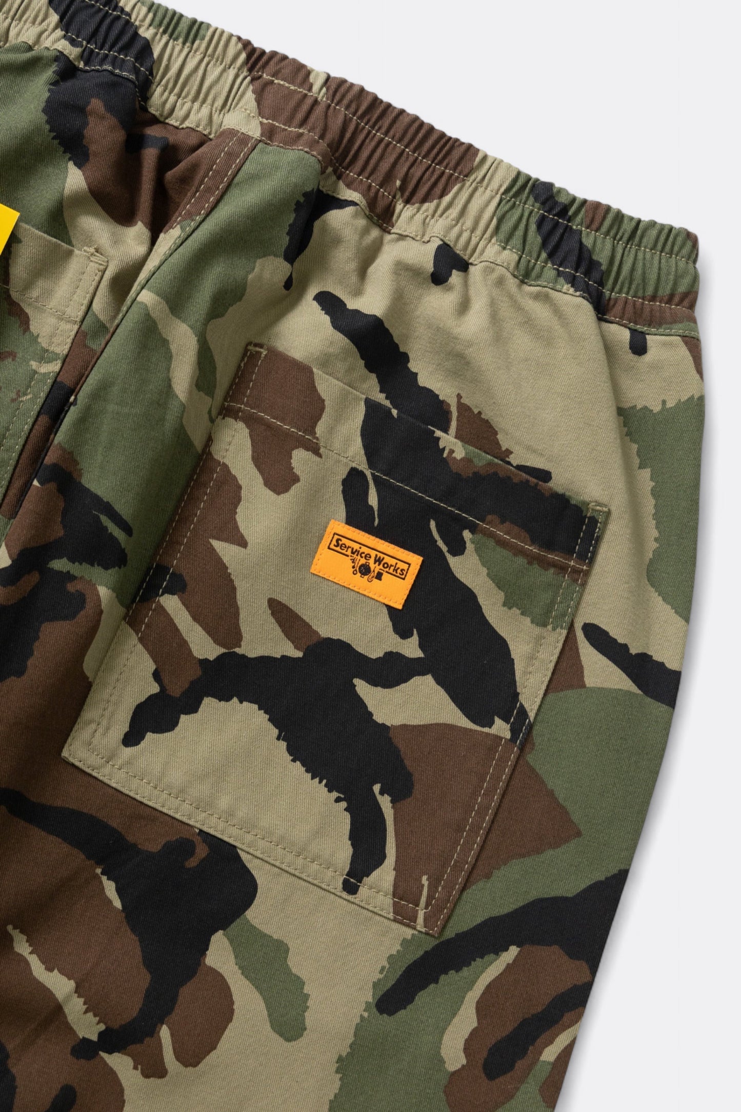 Service Works - Classic Patterned Chef Pants (Woodland)