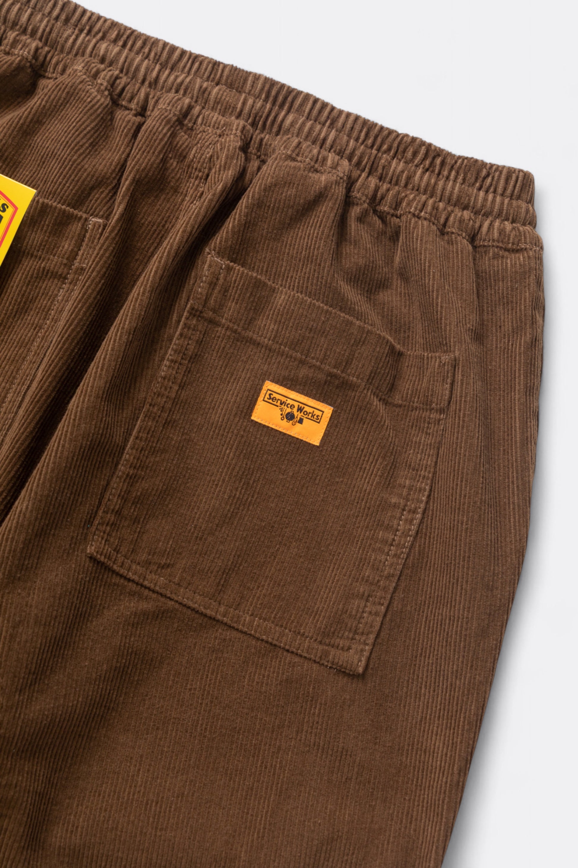 Service Works - Corduroy Chef Pants (Bark)