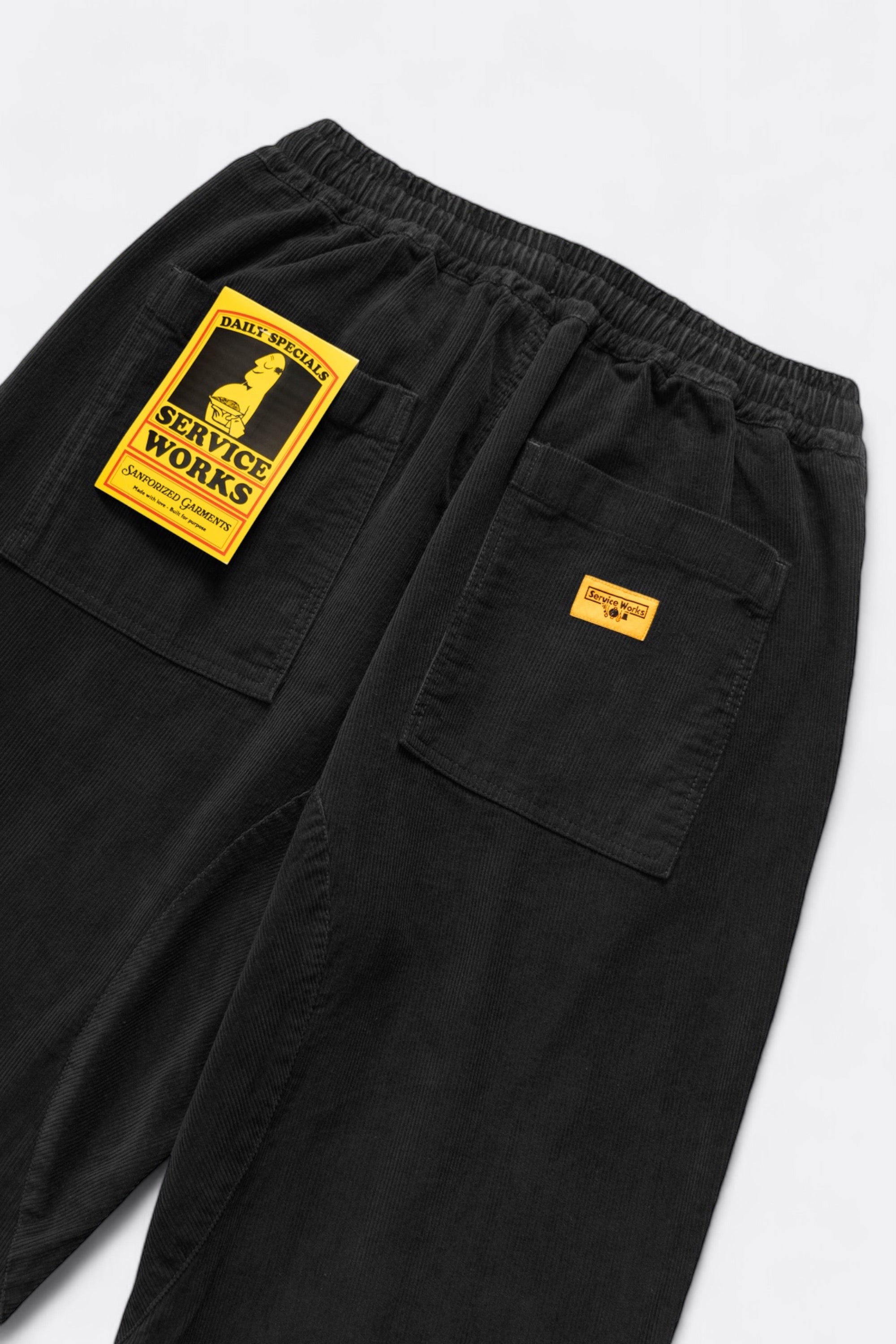 Service Works - Corduroy Chef Pants (Black)