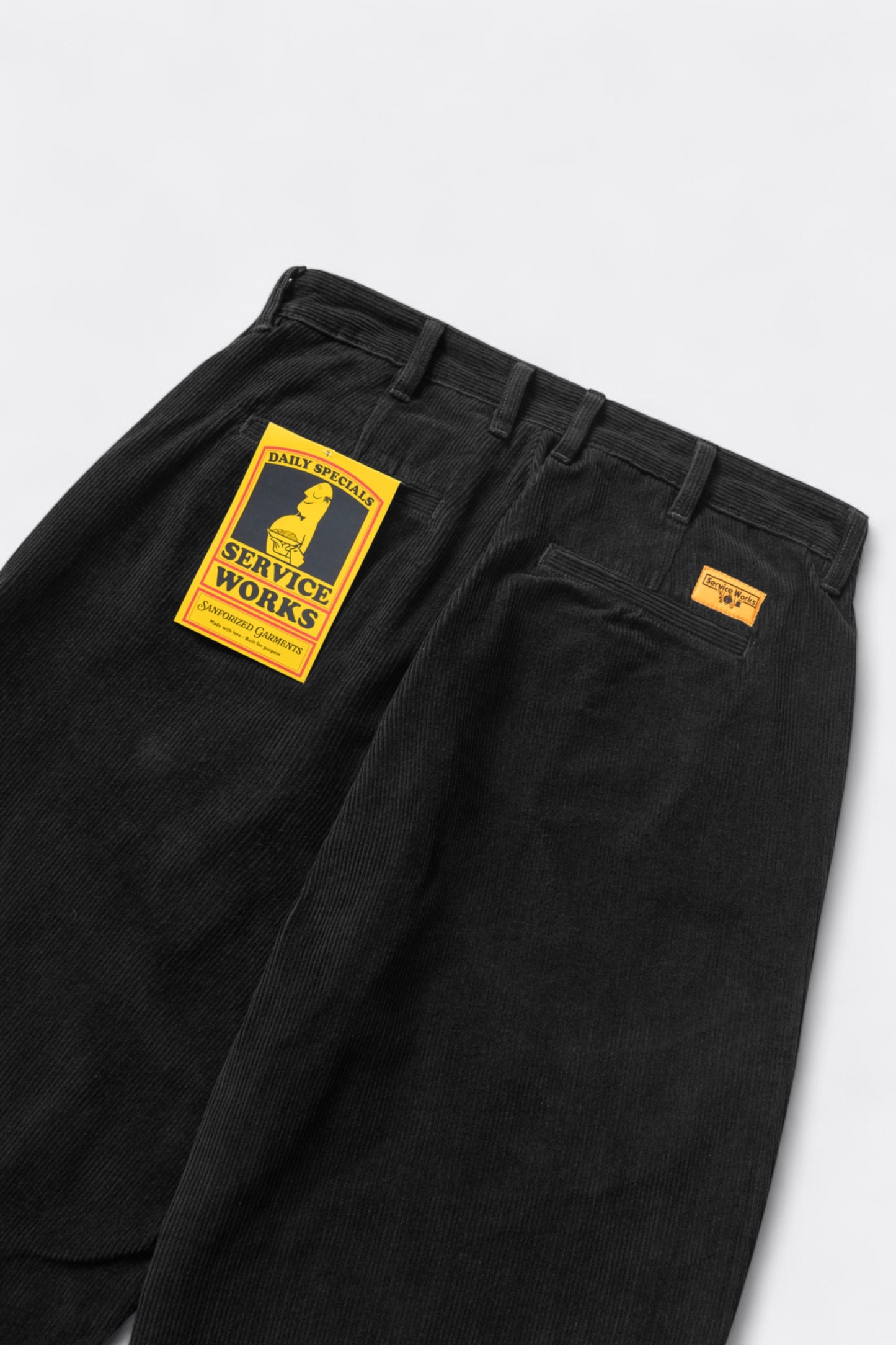 Service Works - Corduroy Part Timer Pant (Black)