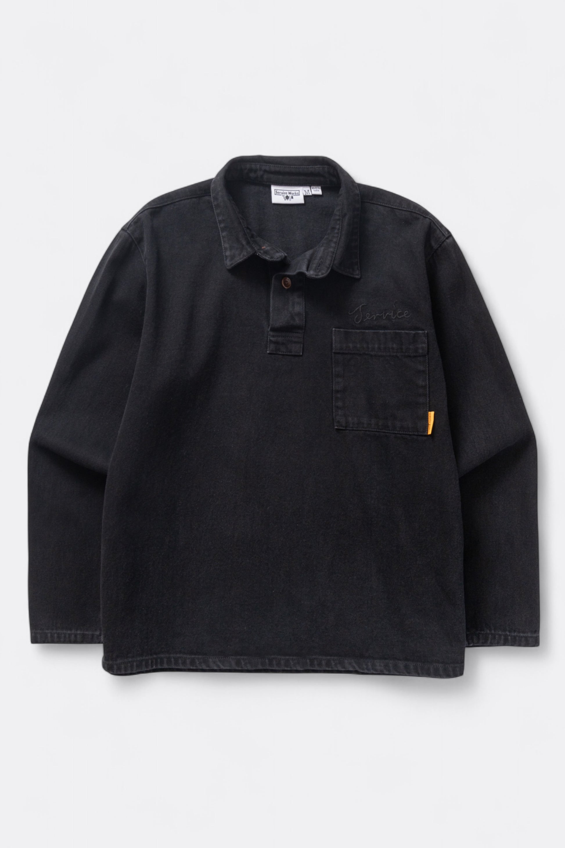 Service Works - Denim Script Popover (Dark Wash)