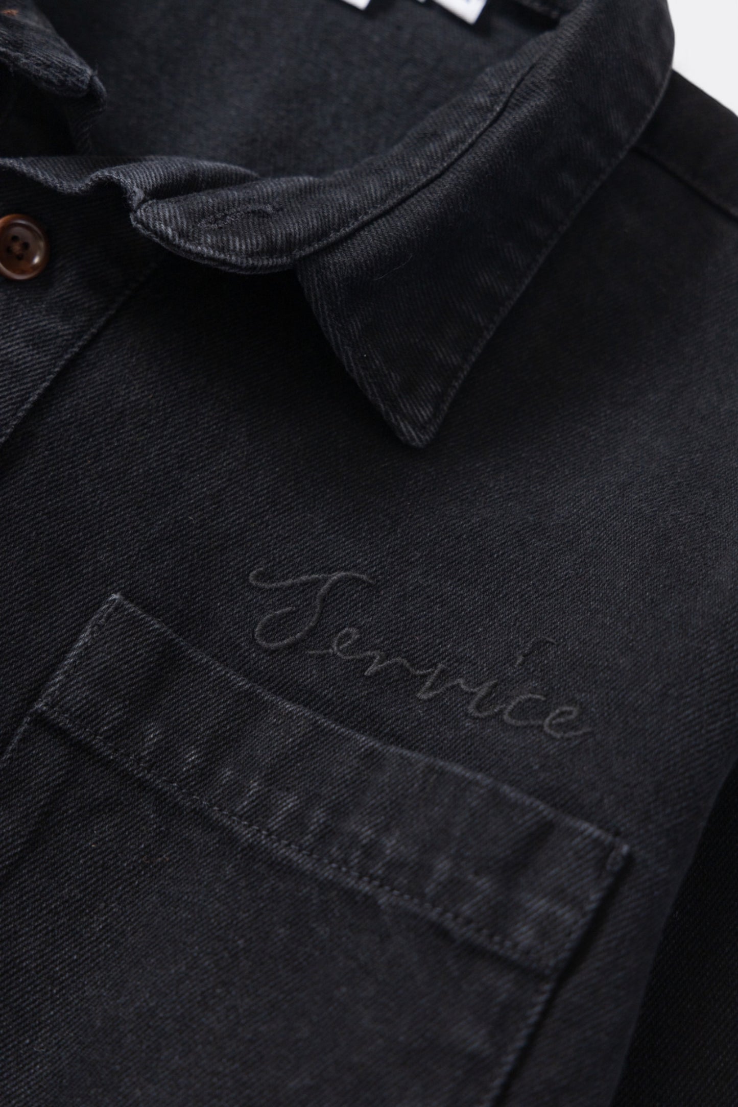 Service Works - Denim Script Popover (Dark Wash)