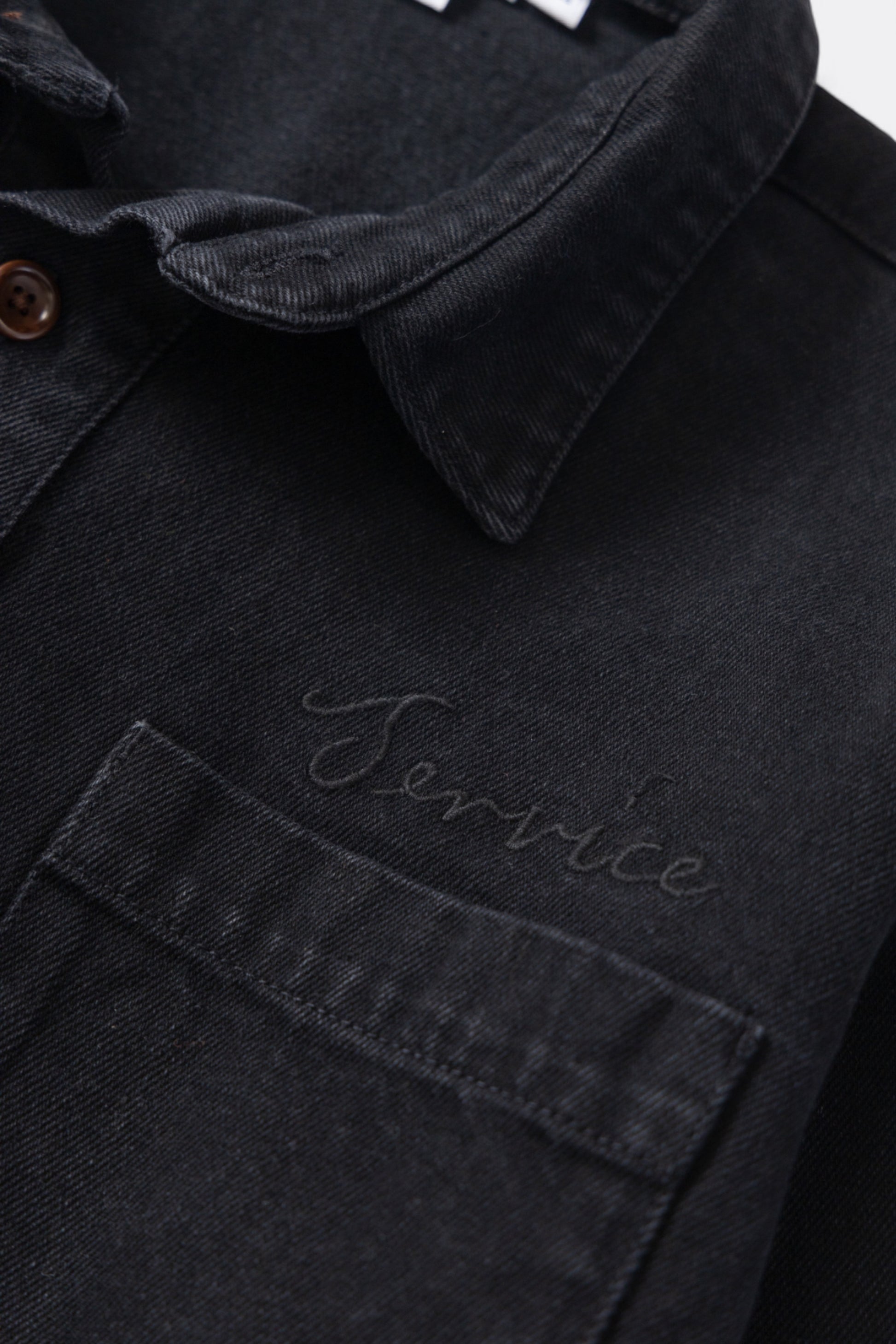 Service Works - Denim Script Popover (Dark Wash)